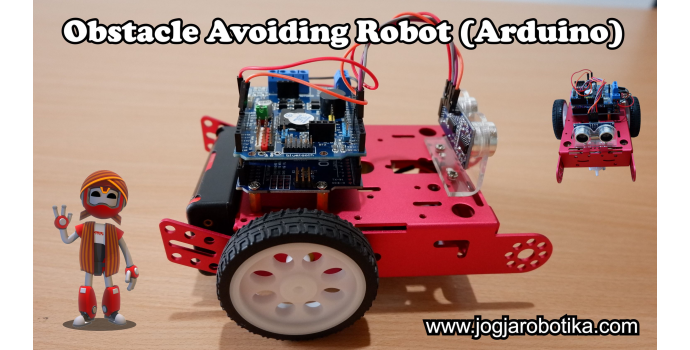 Obstacle Avoiding Robot (Arduino) - Jogjarobotika
