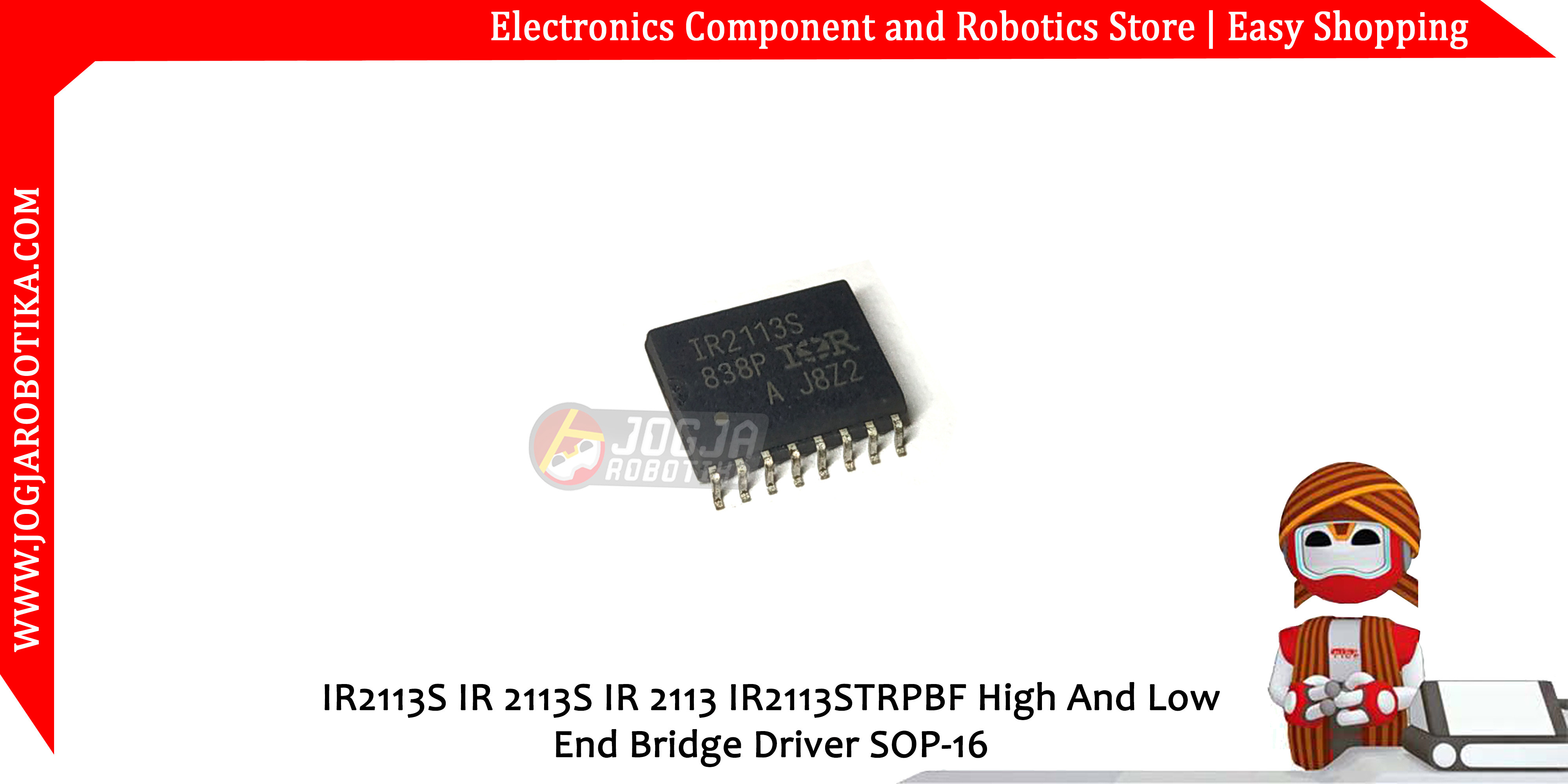 IR2113S IR 2113S IR 2113 IR2113STRPBF High And Low End Bridge Driver SOP-16