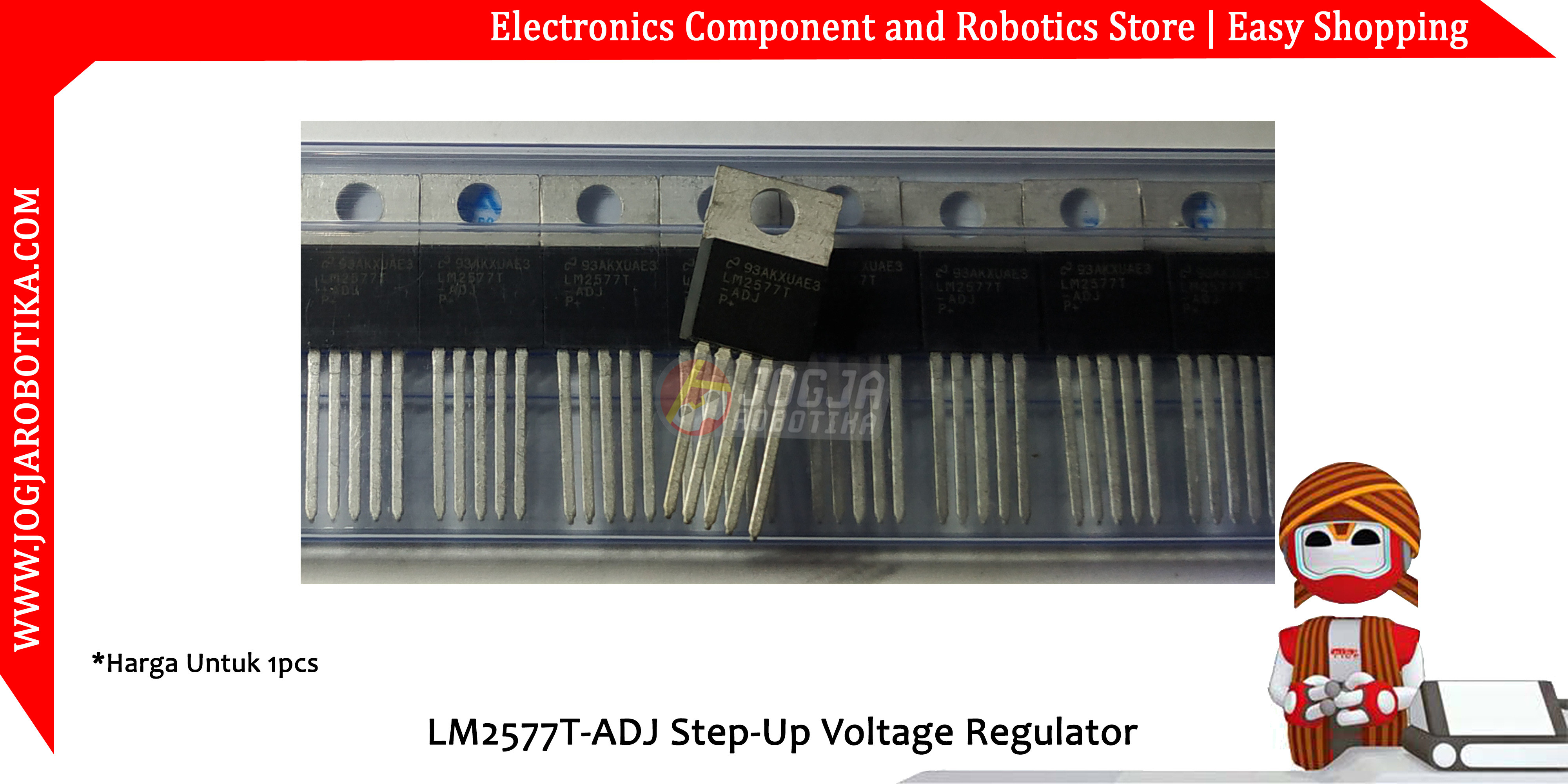 LM2577T-ADJ Step-Up Voltage Regulator