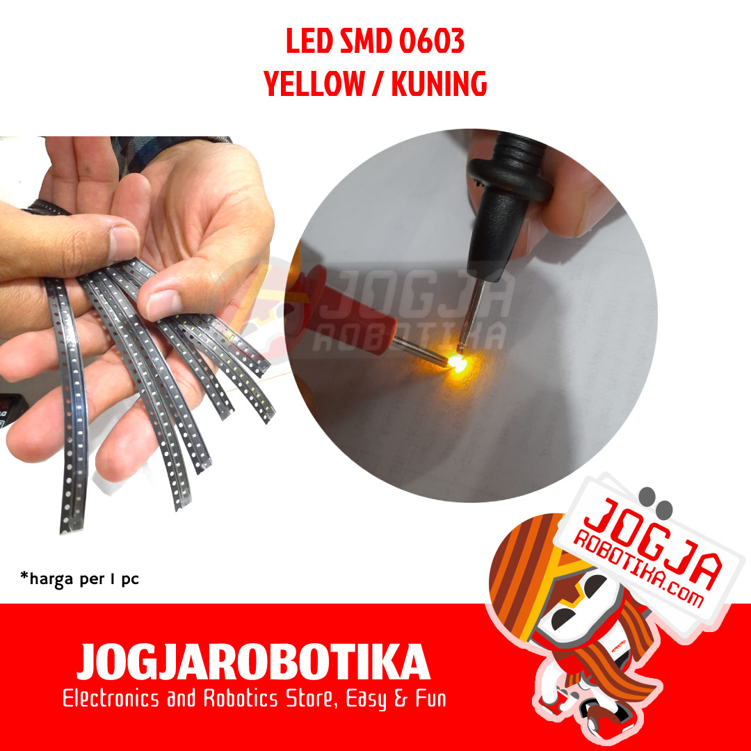 LED SMD 0603 SMD0603 KUNING YELLOW