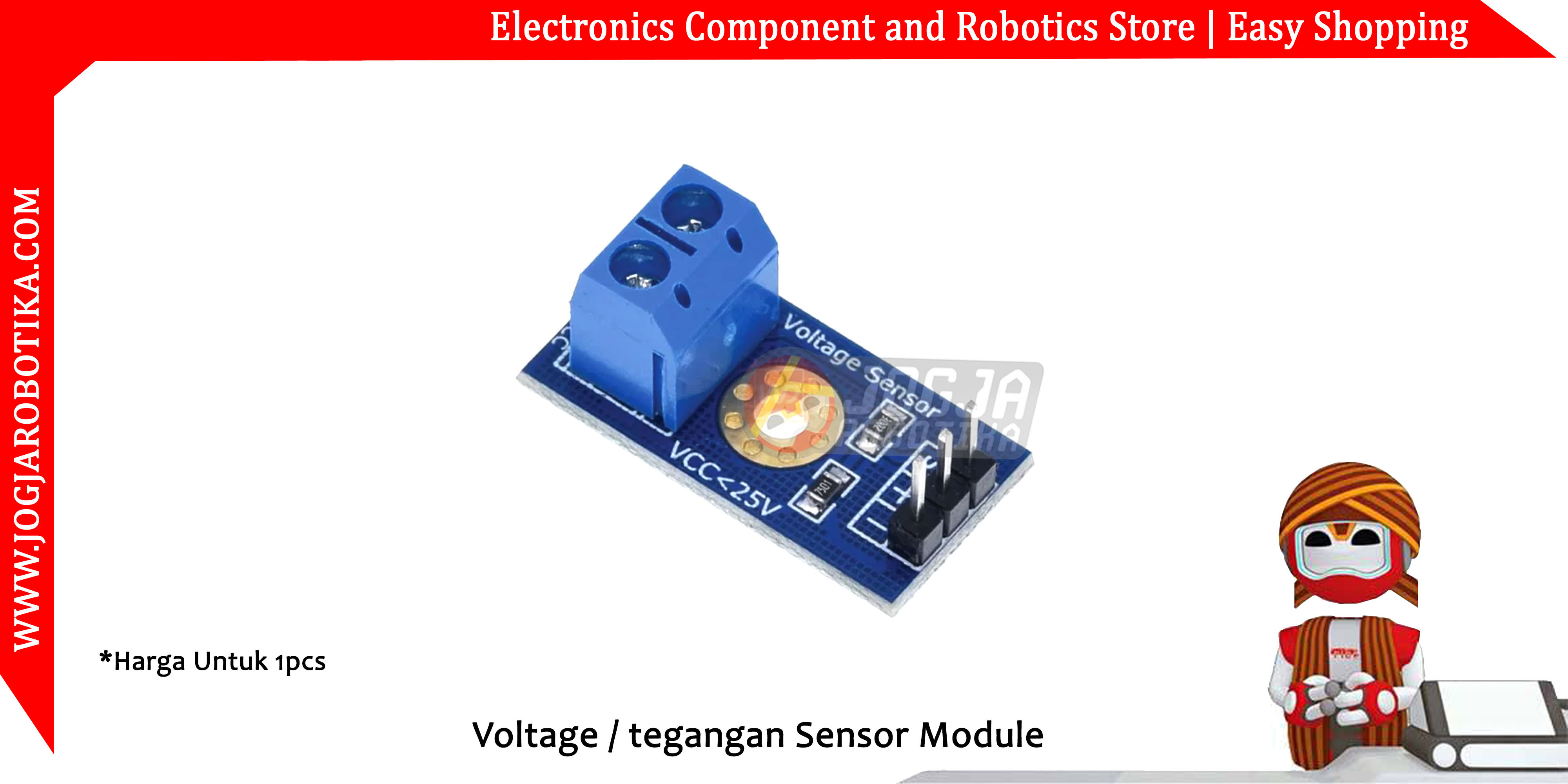 Voltage / tegangan Sensor Module