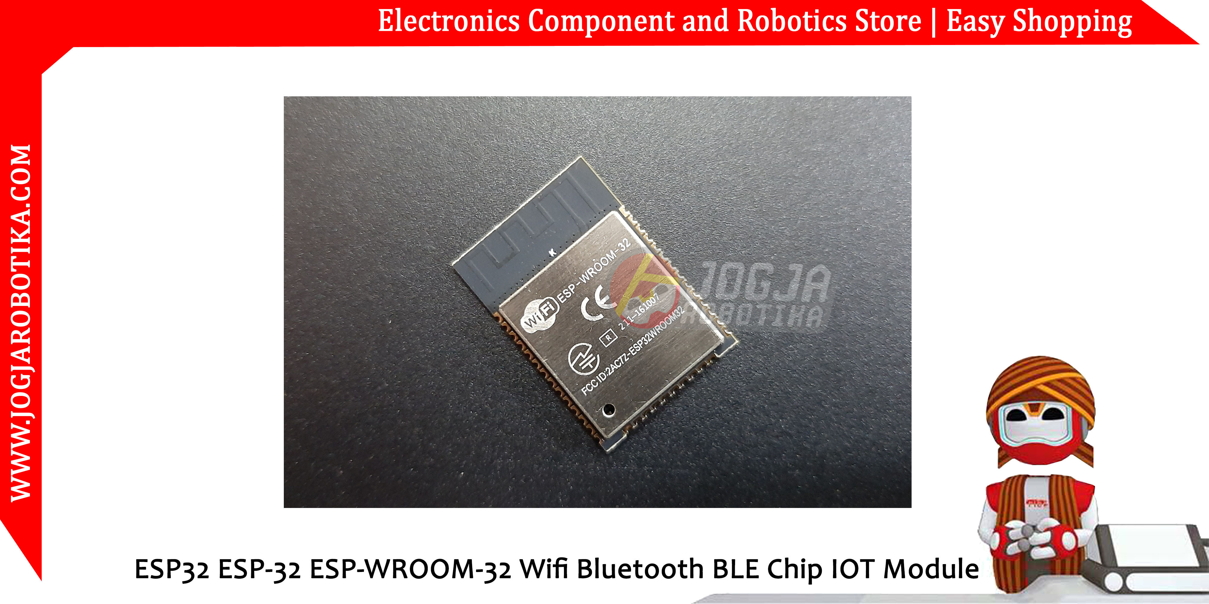 ESP32 ESP-32 ESP-WROOM-32 Wifi Bluetooth BLE Chip IOT Module