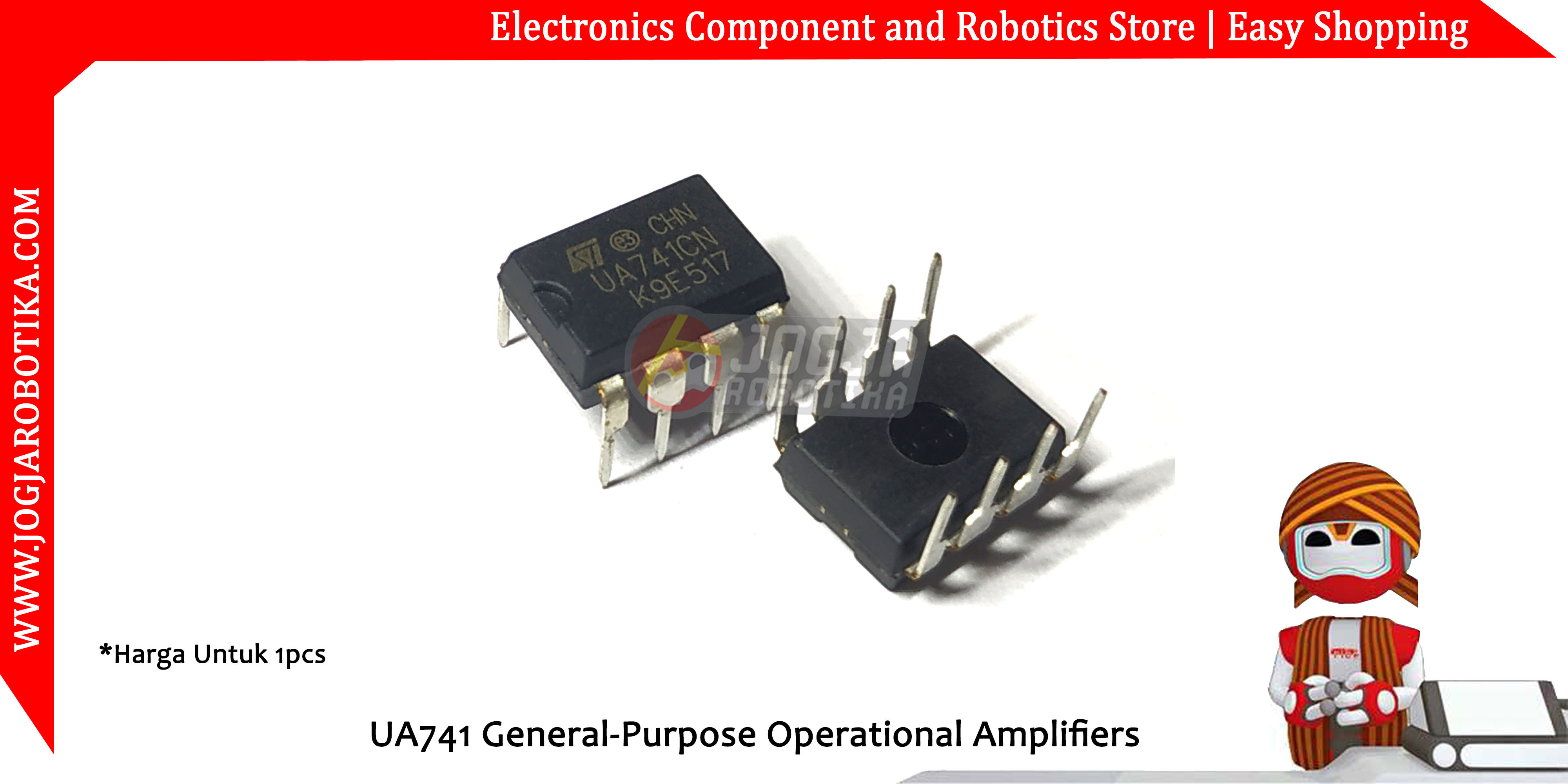 UA741 General-Purpose Operational Amplifiers