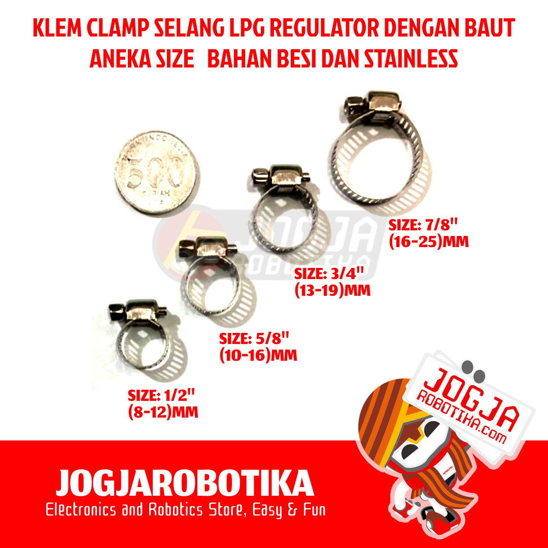 Round Cable Clips / Klem Kabel diameter 12mm YAN