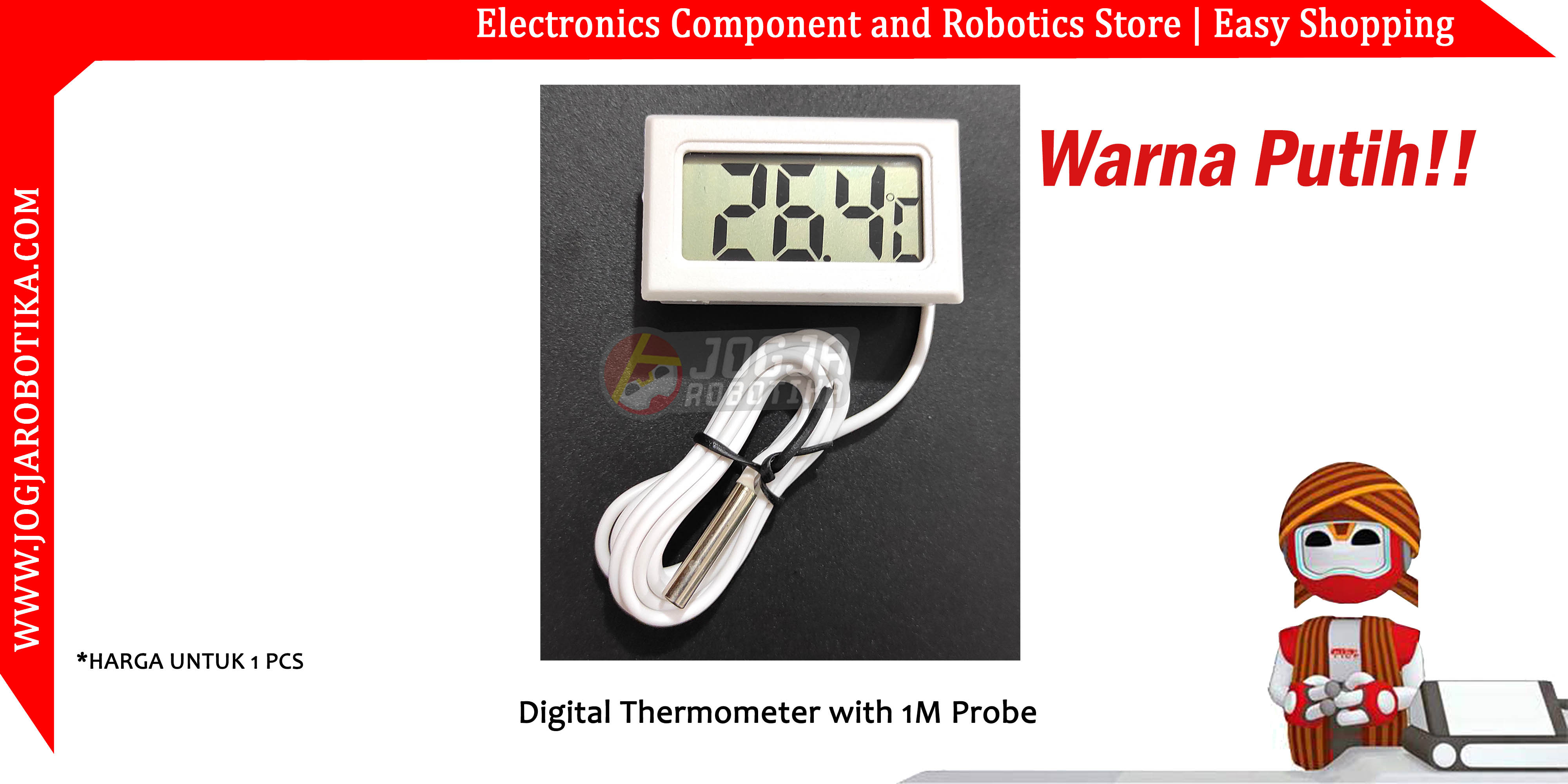 Digital Thermometer with Probe