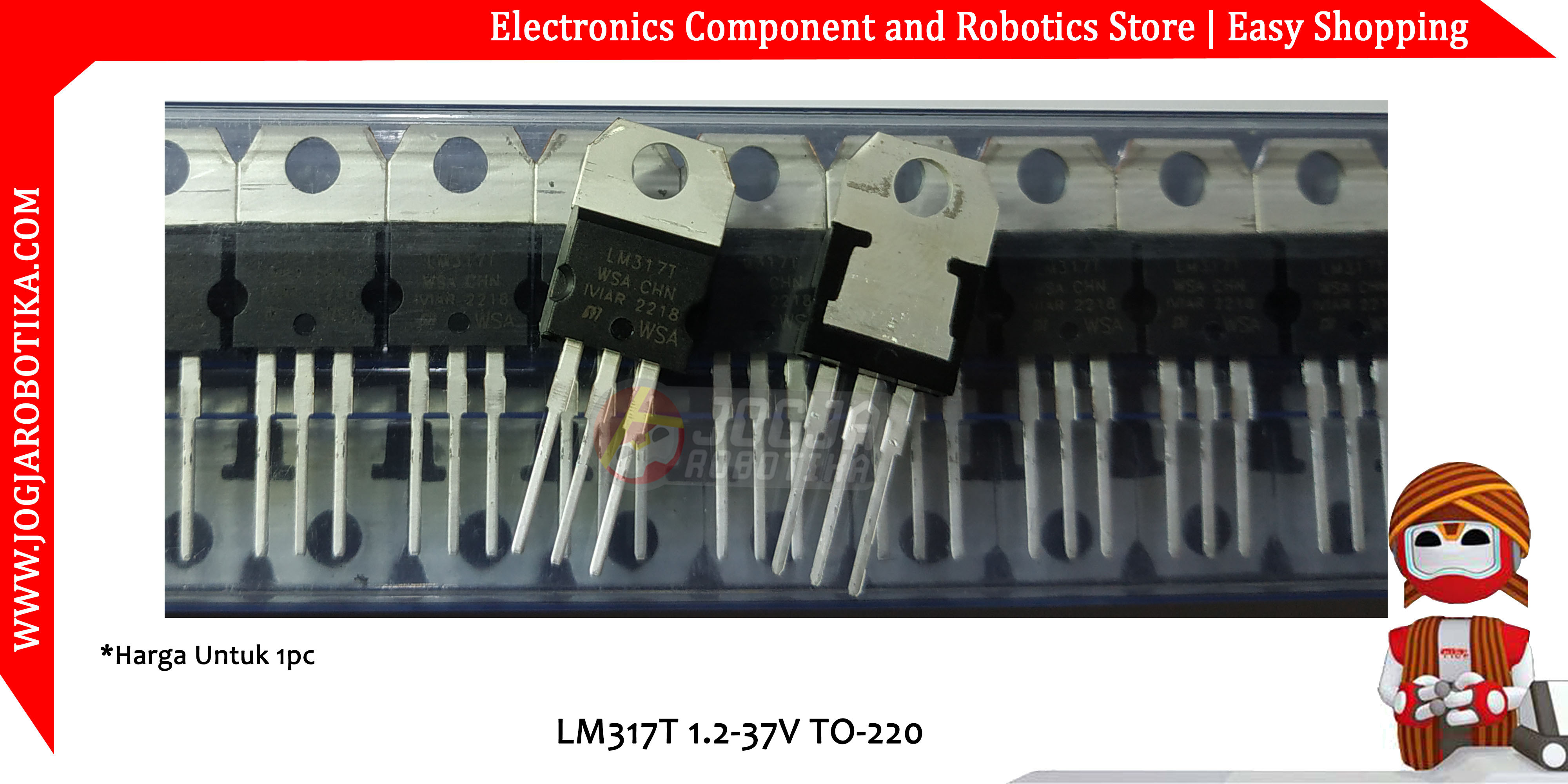 LM317T 1.2-37V TO-220