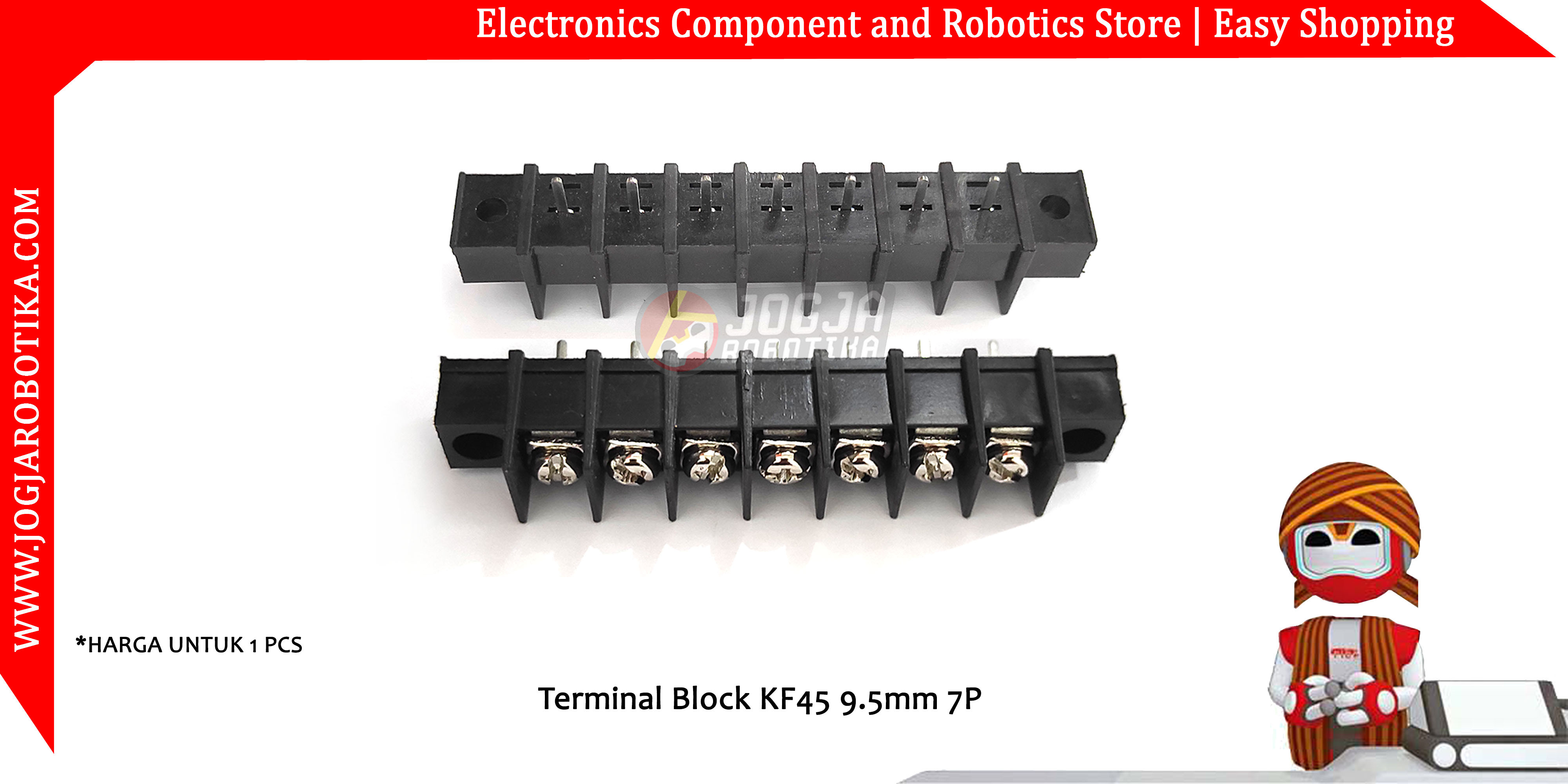 Terminal Block KF45 9.5mm 7P