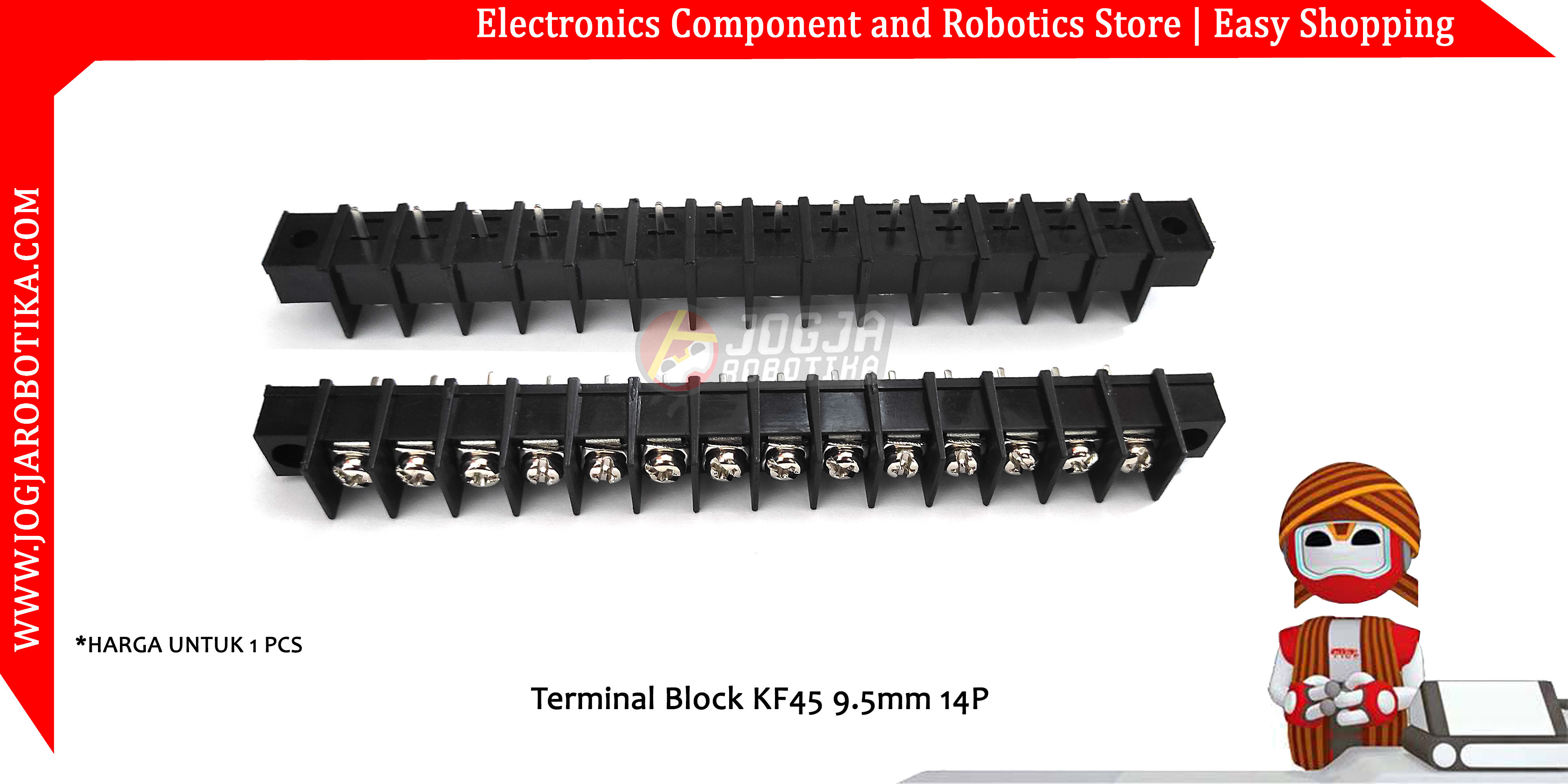 Terminal Block KF45 9.5mm 14P