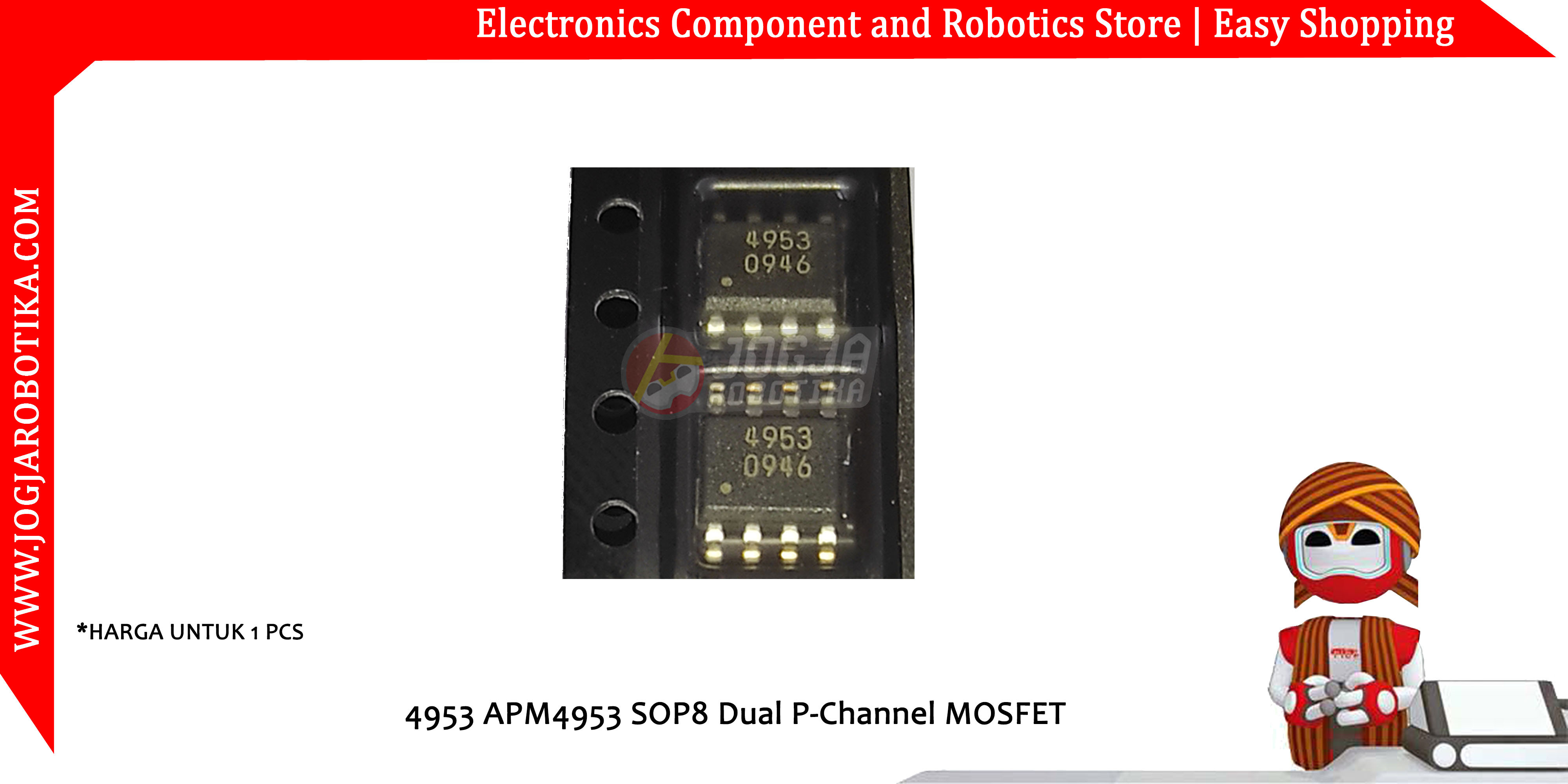 4953 APM4953 SOP8 Dual P-Channel MOSFET