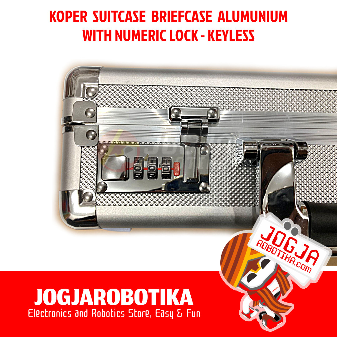Koper Hardcase Lapis Alumunium 34.5x24x12 Cm