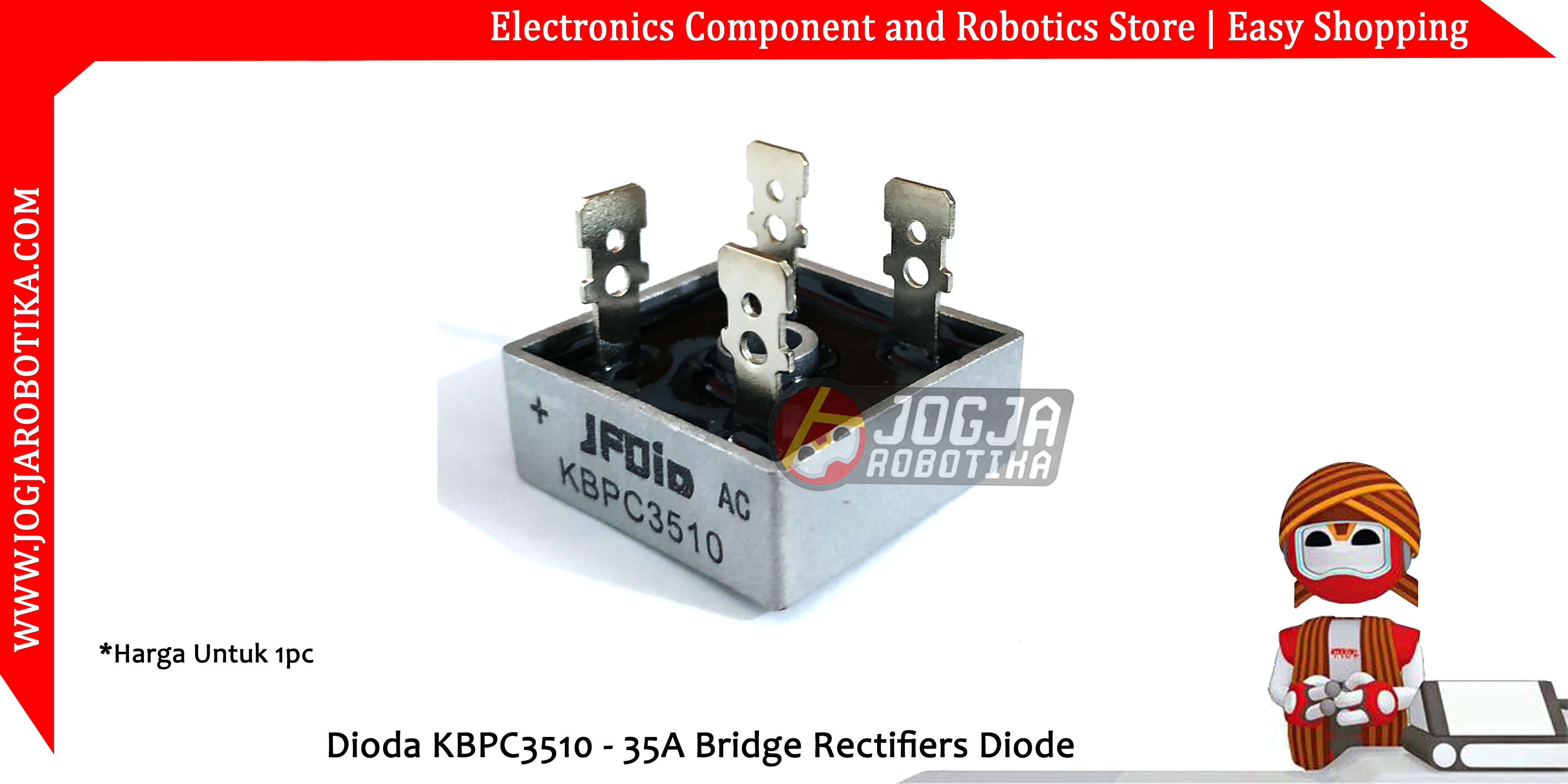 KBPC3510 - 35A Bridge Rectifiers Diode