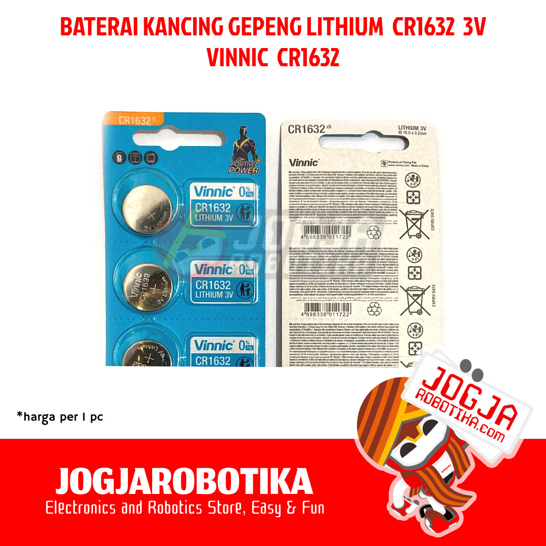 Battery Lithium 3V CR1632 Panasonic