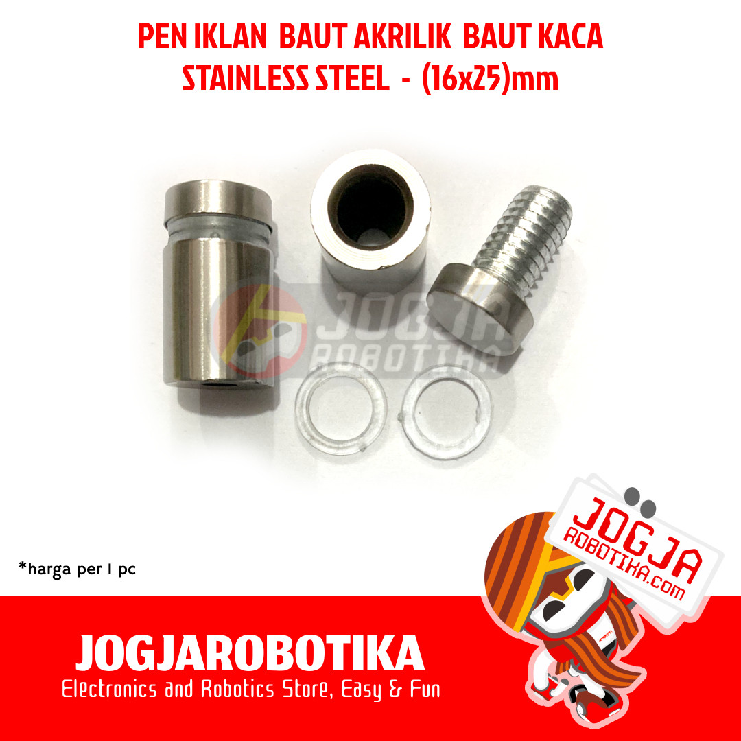 Baut Akrilik M3x10mm M3x10 Acrylic Plastik Bening Transparan