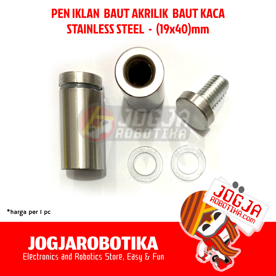 Baut Akrilik M3x10mm M3x10 Acrylic Plastik Bening Transparan