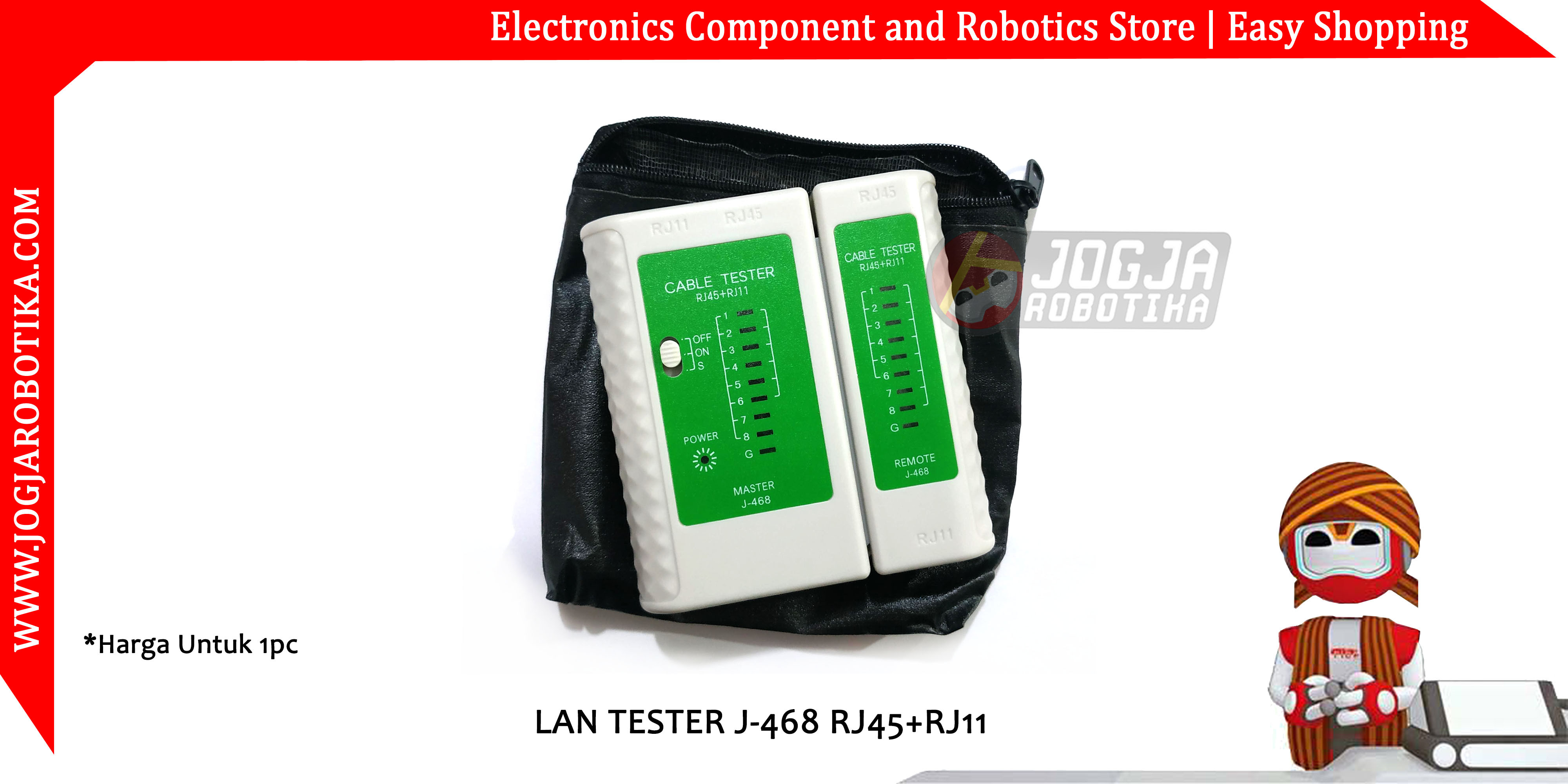 LAN TESTER NS-468 RJ45+RJ11