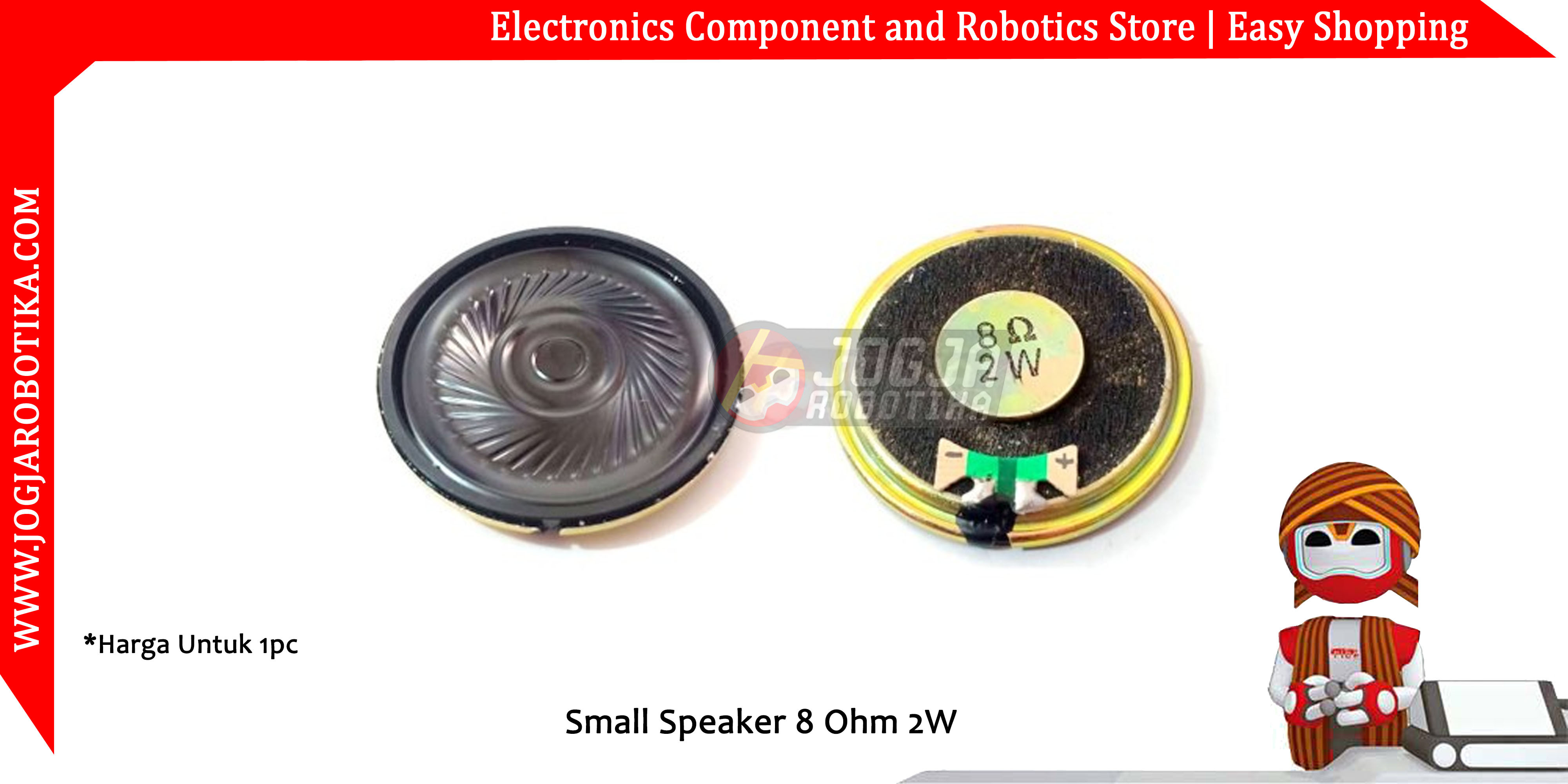 Small Speaker 8 Ohm 2W