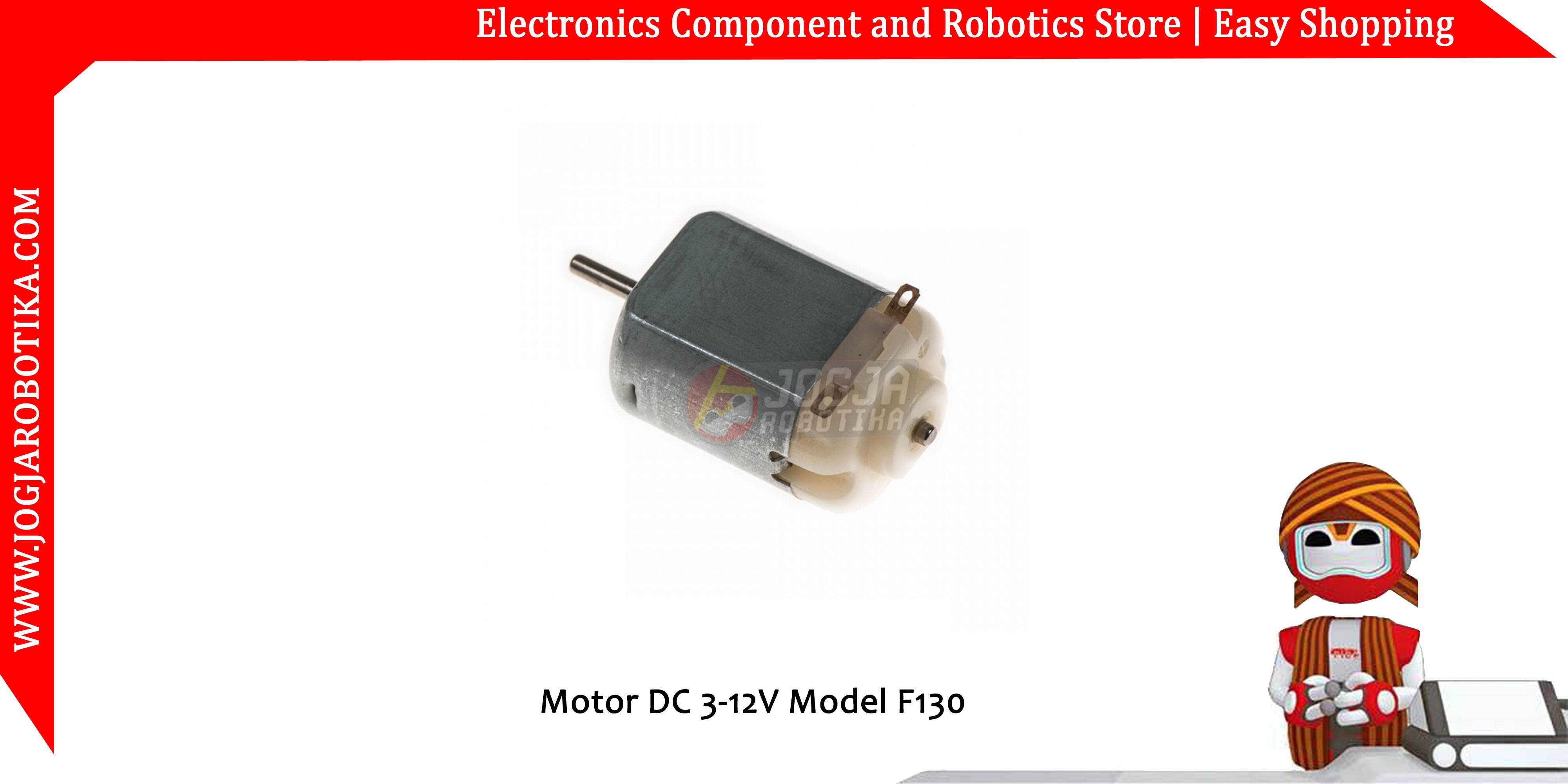 Motor DC 3-12V Model F130
