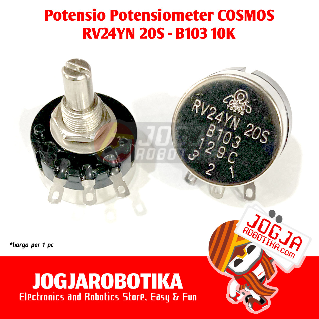 Potensiometer Stereo 50K Ohm