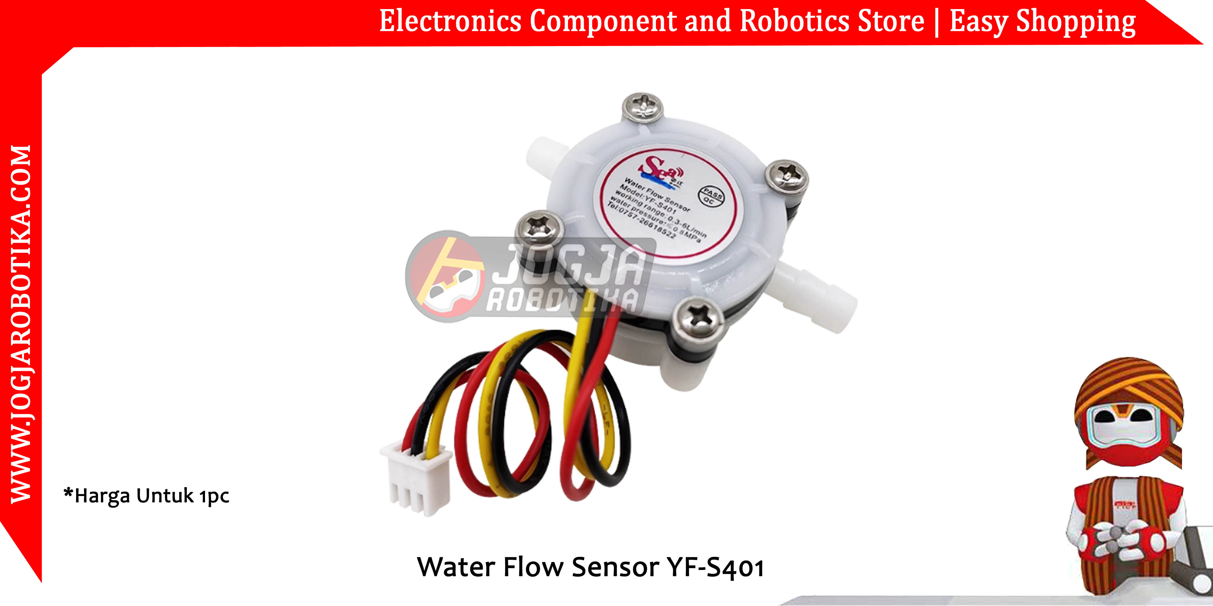 Water Flow Sensor YF-S401