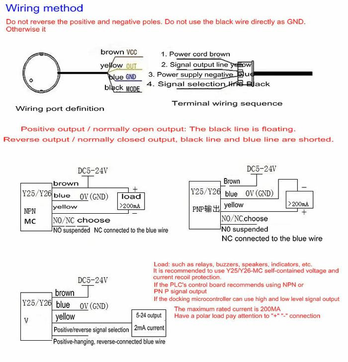 XKC-Y25-NPN XKC-Y25 Non-Contact Water Level Sensor Ketinggian Air Support Arduino