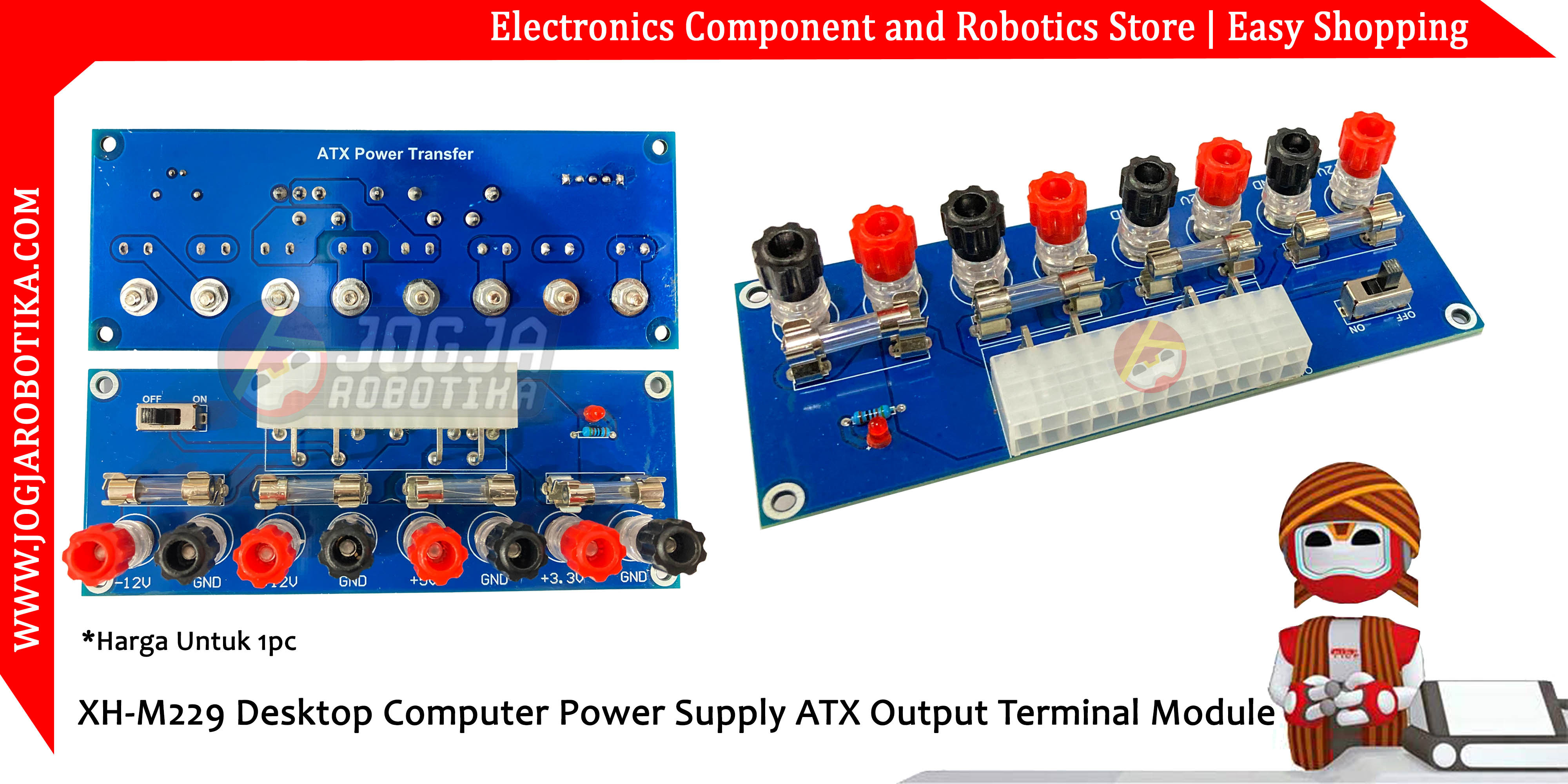 XH-M229 Desktop Computer Power Supply ATX Output Terminal Module
