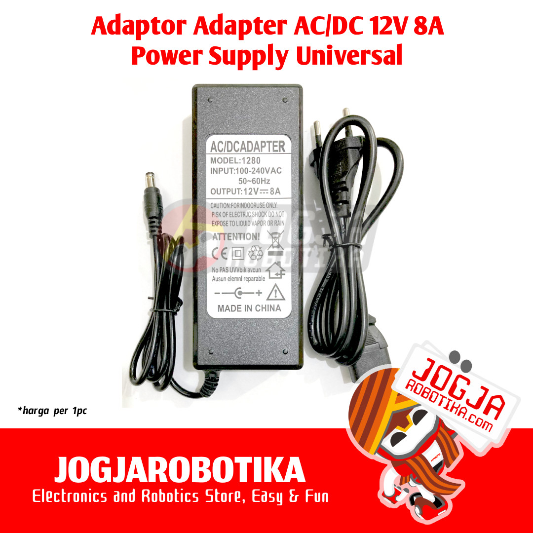 Adaptor 12V 8A