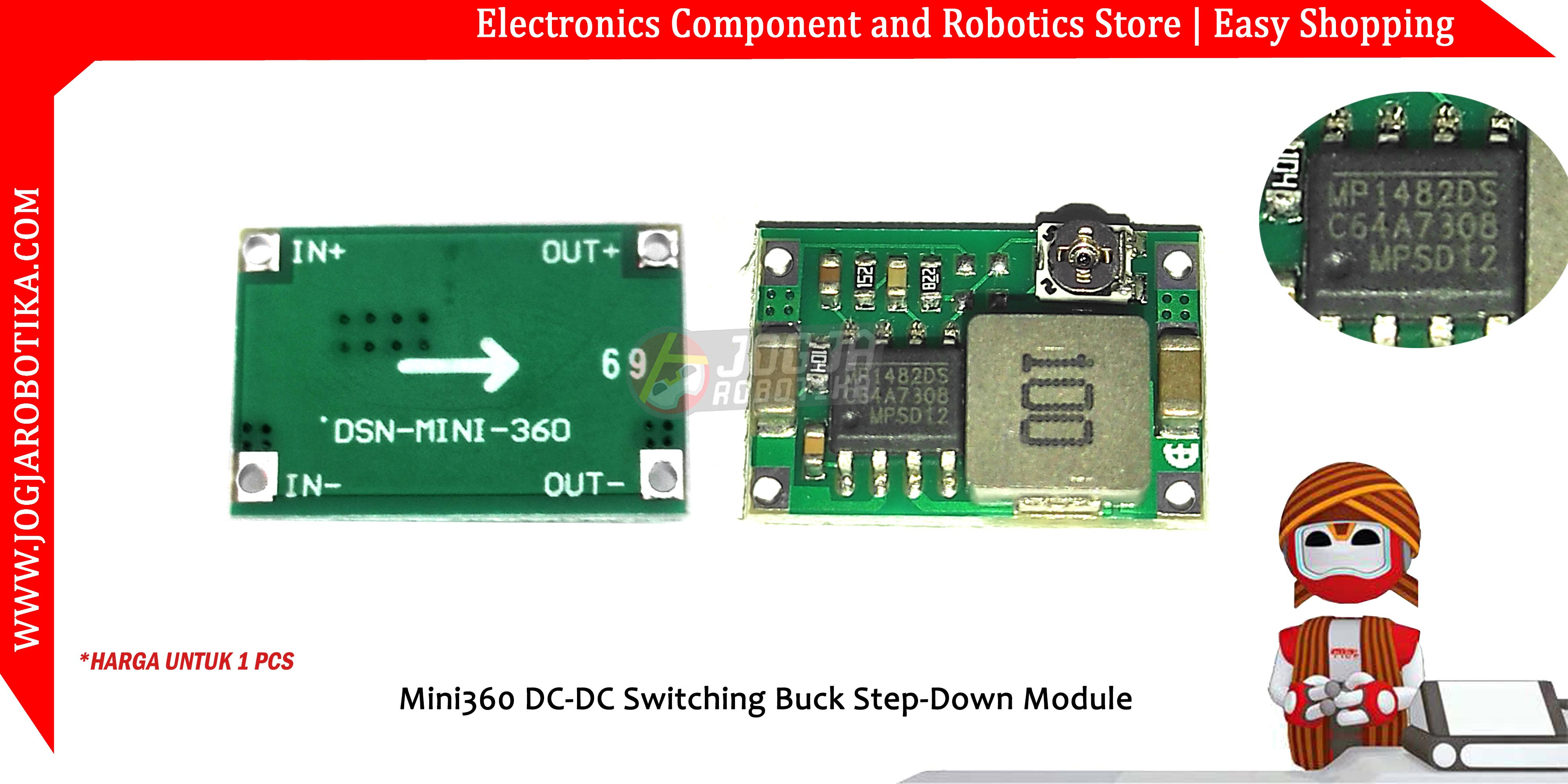Mini360 DC-DC Switching Buck Step-Down Module