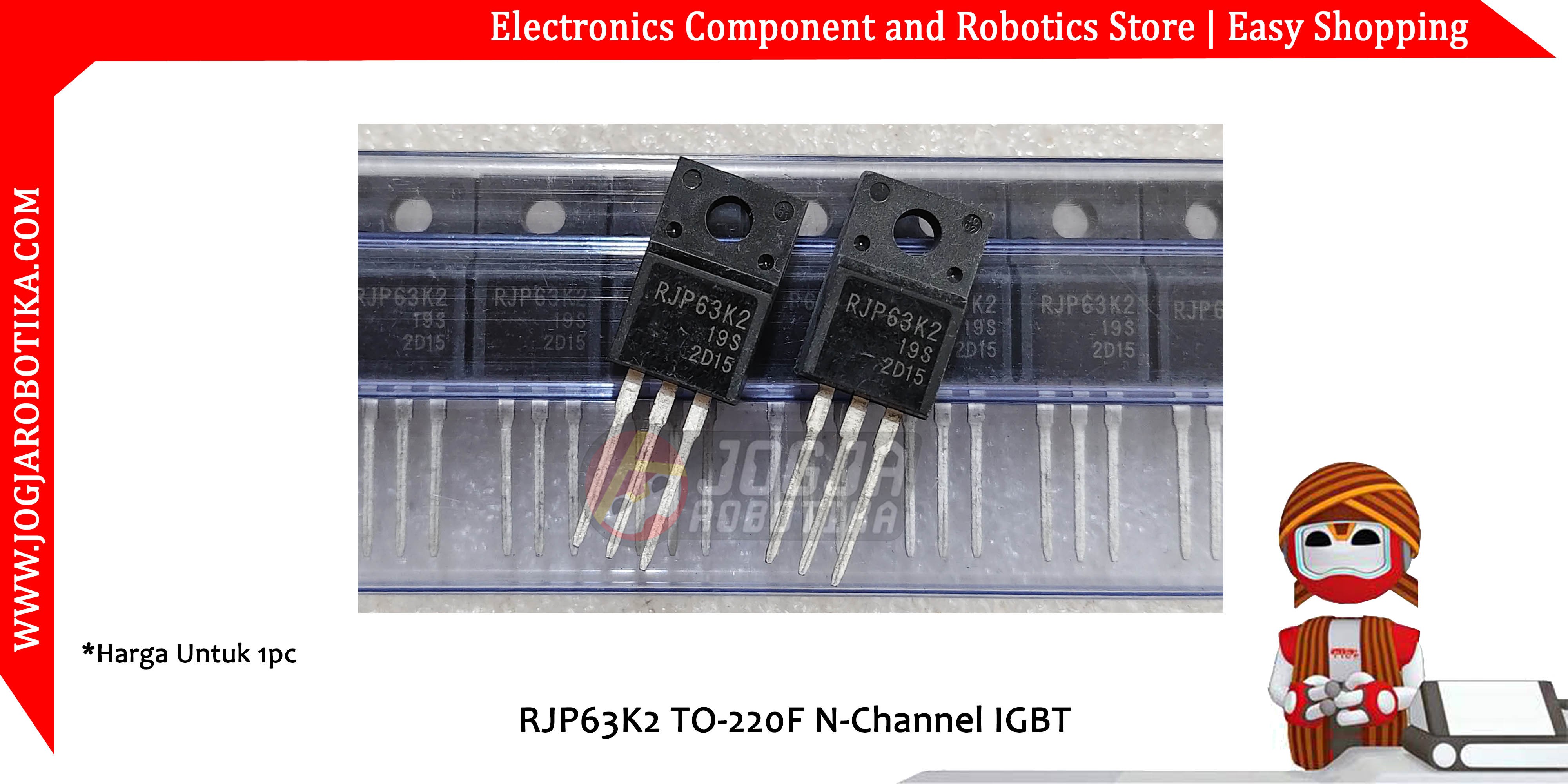 RJP63K2 TO-220F N-Channel IGBT