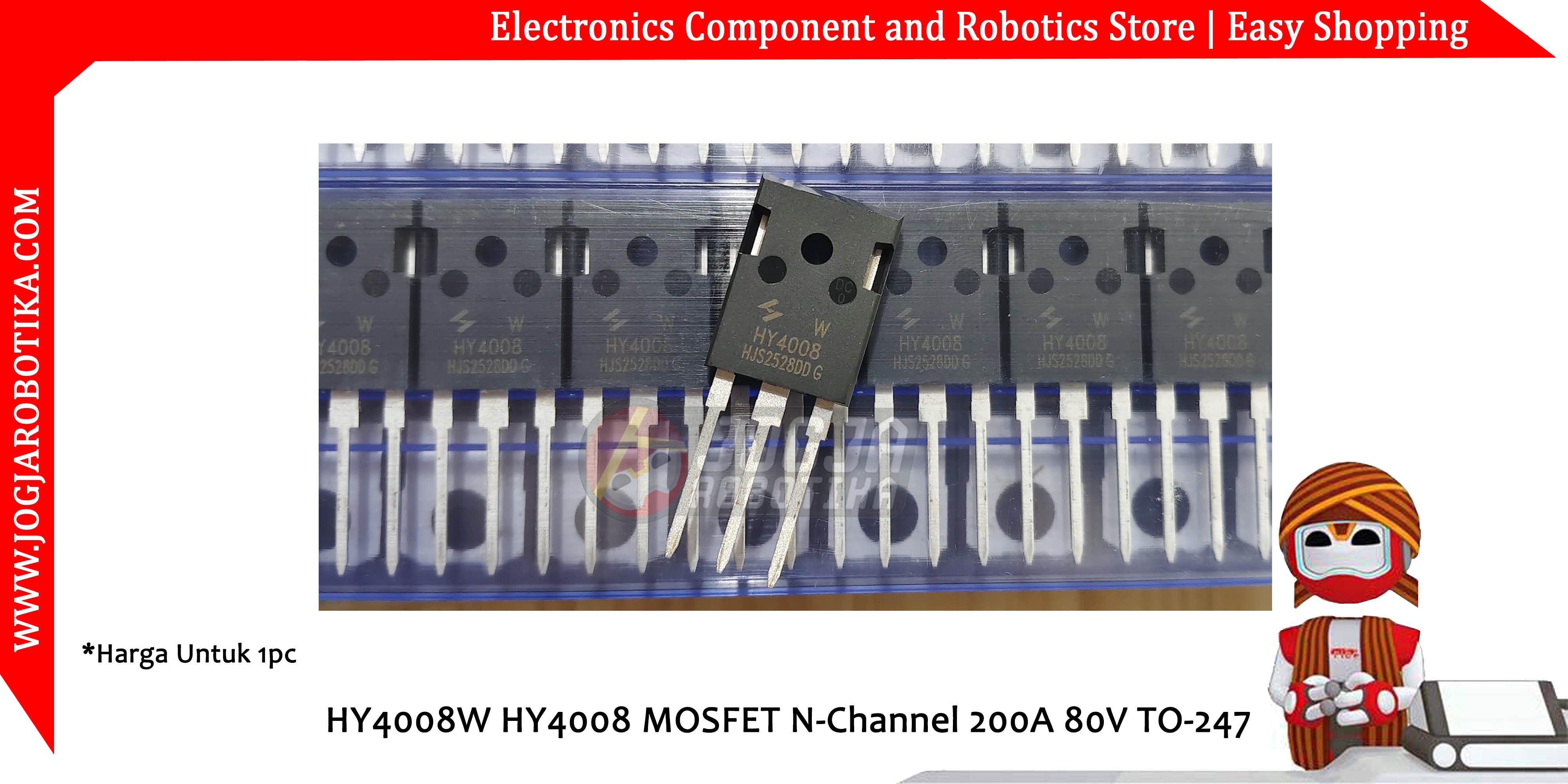 HY4008W HY4008 MOSFET N-Channel 200A 80V TO-247