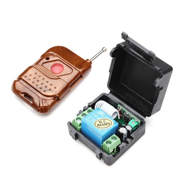 Remote Gantungan Kunci 1Ch w/ 12V Relay Switch