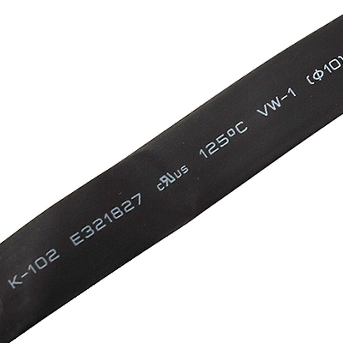 5mm Heat Shrinkable Tubing / Selang bakar - Hitam