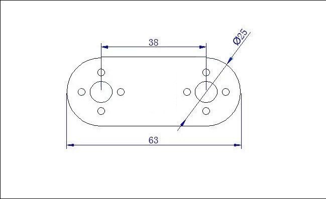 Type Bracket Robot Bracket Steering Gear Bracket