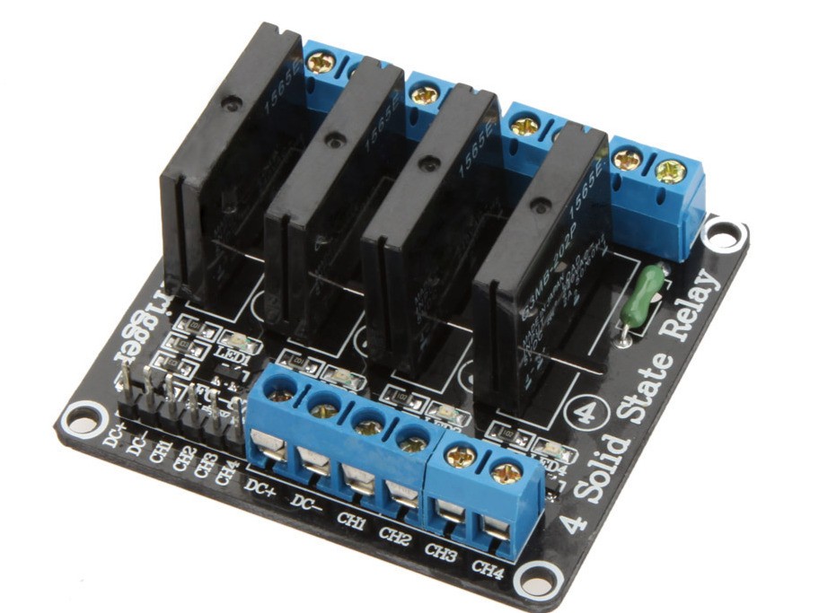 Modul SSR Solid-State Relay 4 Channel 5V