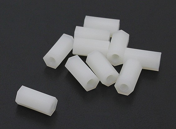 Spacer Nylon M3*10mm