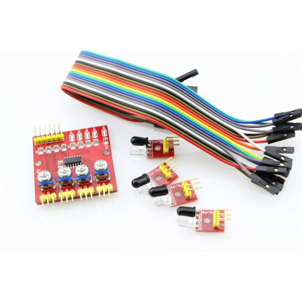 4 Channel IR Obstacle Avoidance