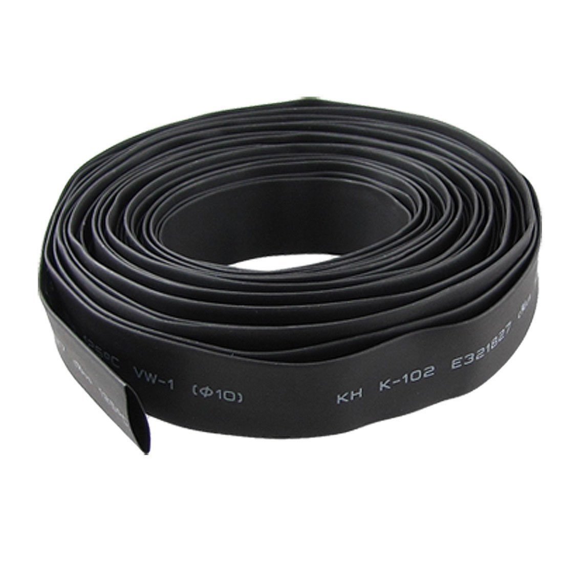 10mm Heat Shrinkable Tubing / Selang bakar-Hitam