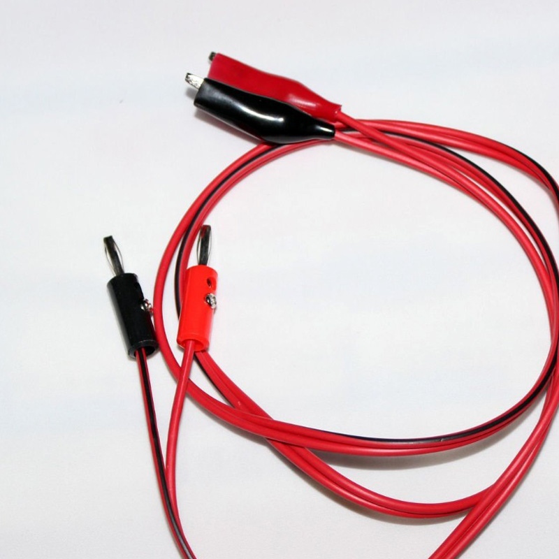 Banana Plug to Alligator Clip Test Probe Cable