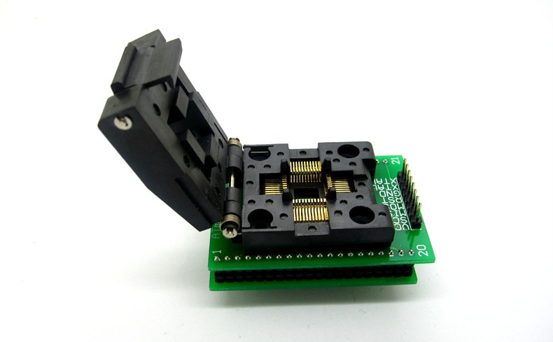 Programming Test IC Test Socket Adapter TQFP44 QFP44 to DIP40