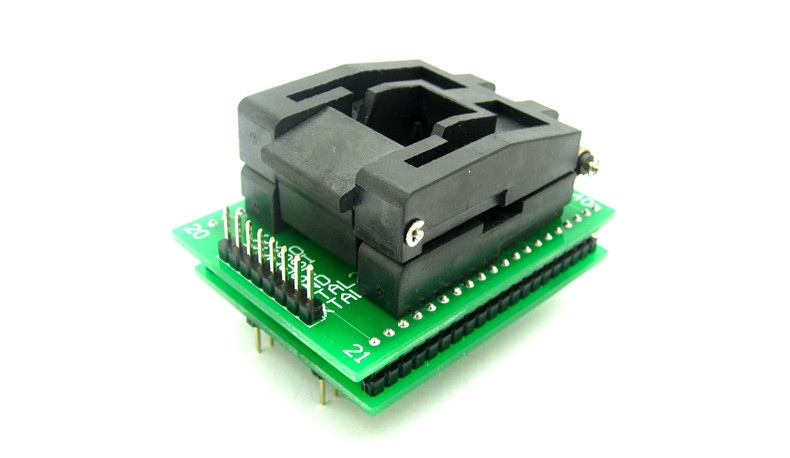 Programming Test IC Test Socket Adapter TQFP44 QFP44 to DIP40
