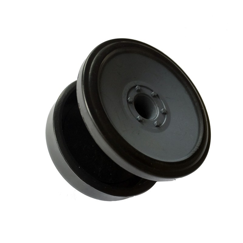 Black Plastic Bearing Wheels For RC Tank Chassis Caterpillar