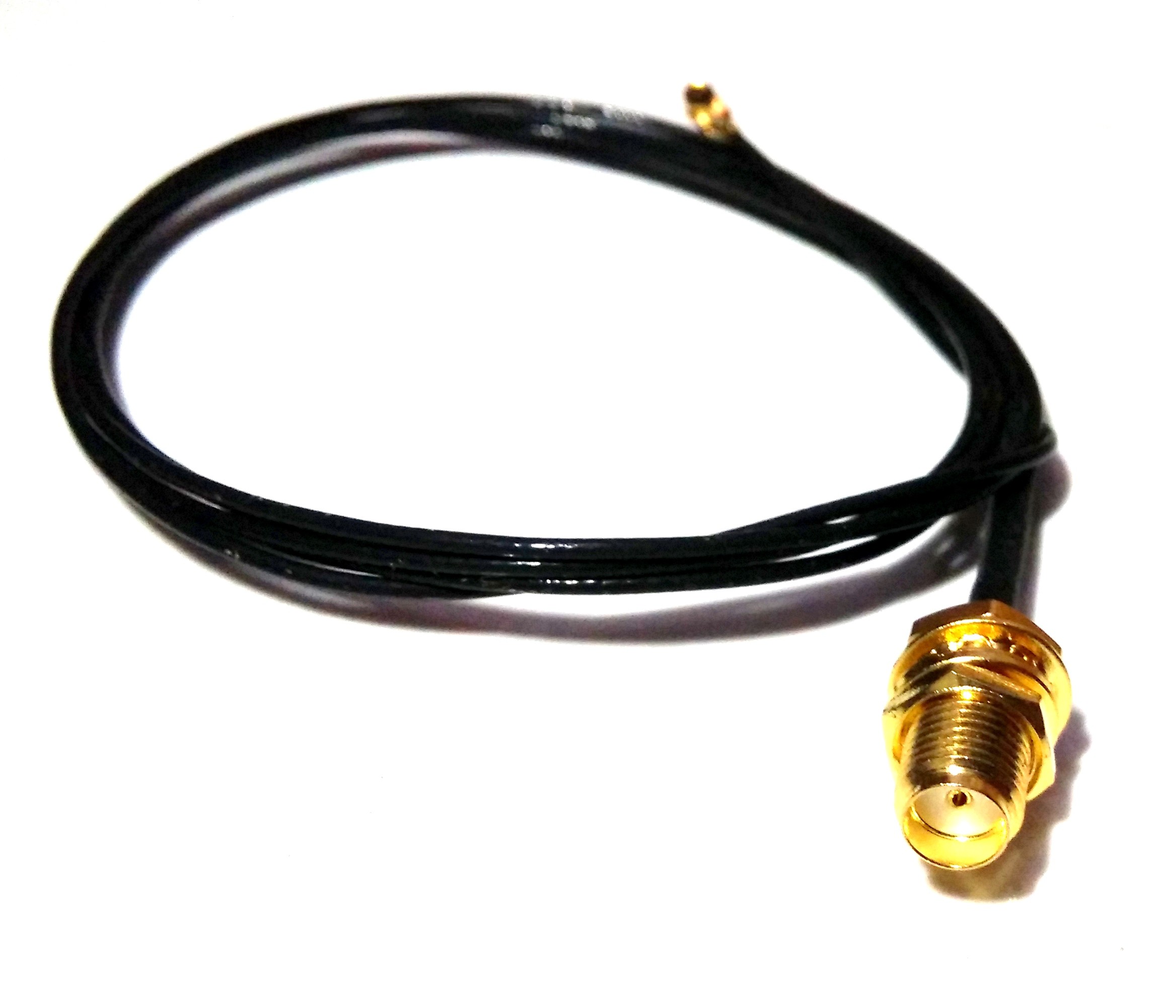U.FL IPX to SMA Female Pigtail Cable 1.13mm 100Cm