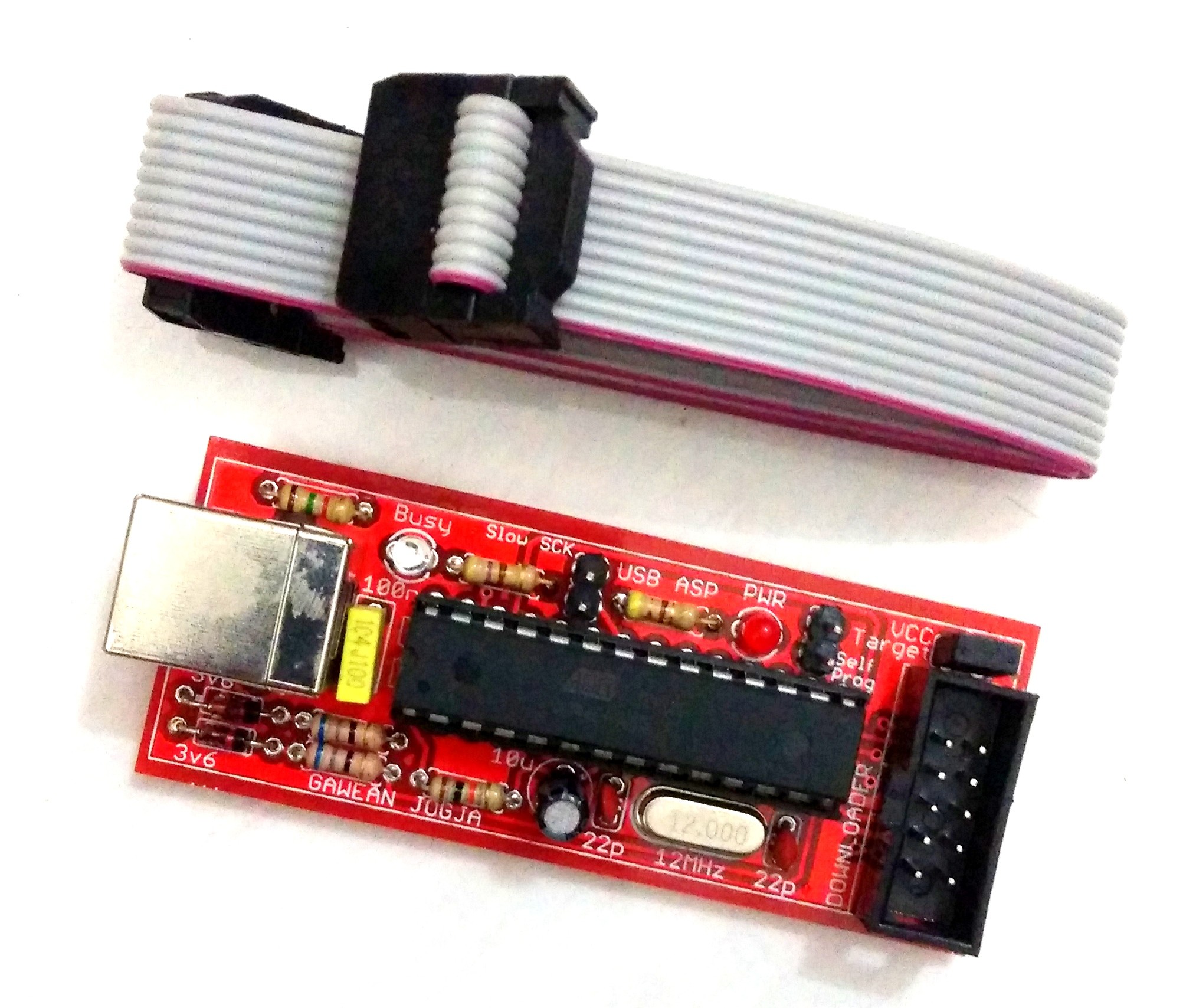 USBasp Donwloader ATmega8 DIP for Atmel AVR controllers