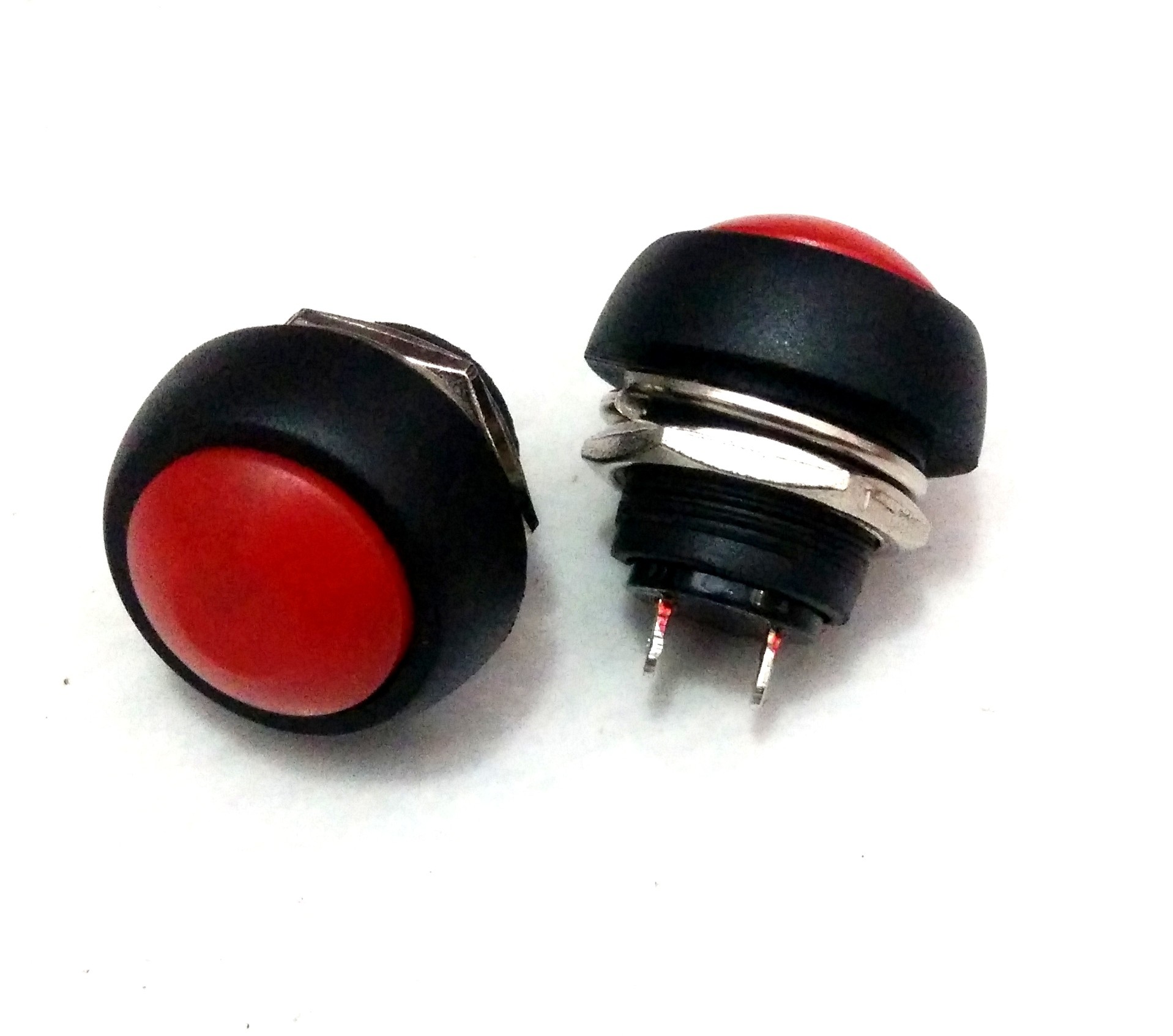 Push Button Waterproof PBS-33B 12mm-Red
