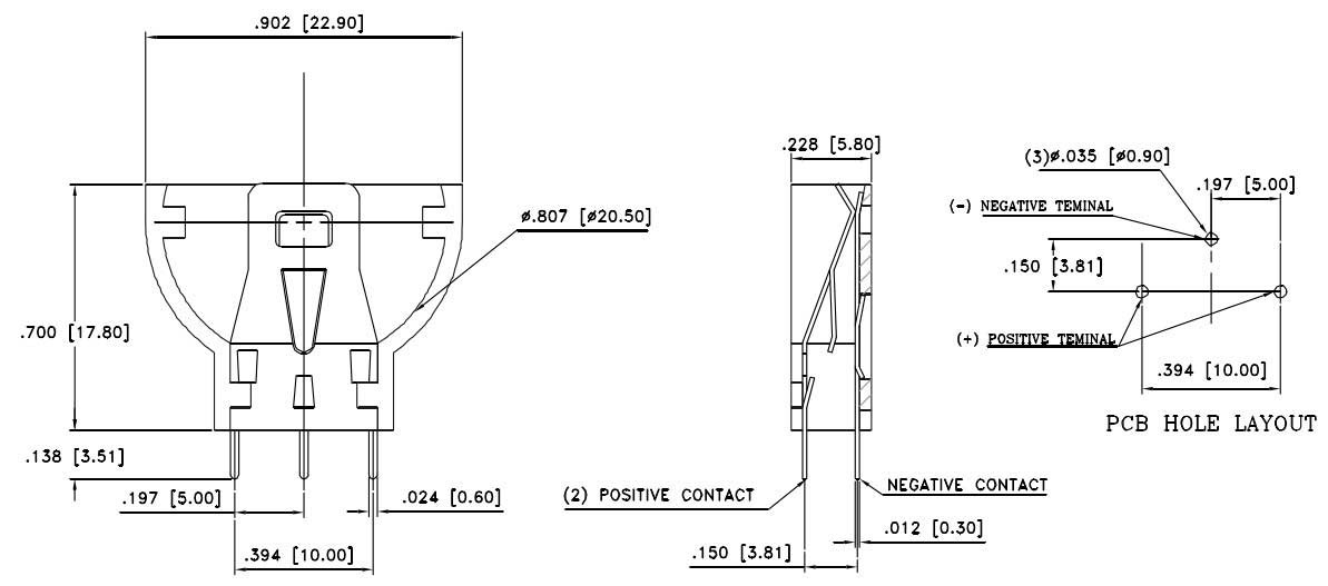 CR2032 Battery Holder BS-5