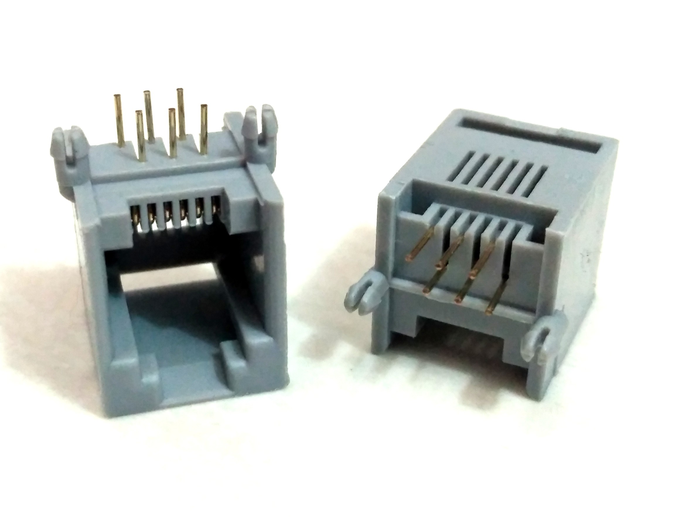 RJ11 Female 6P6C Socket
