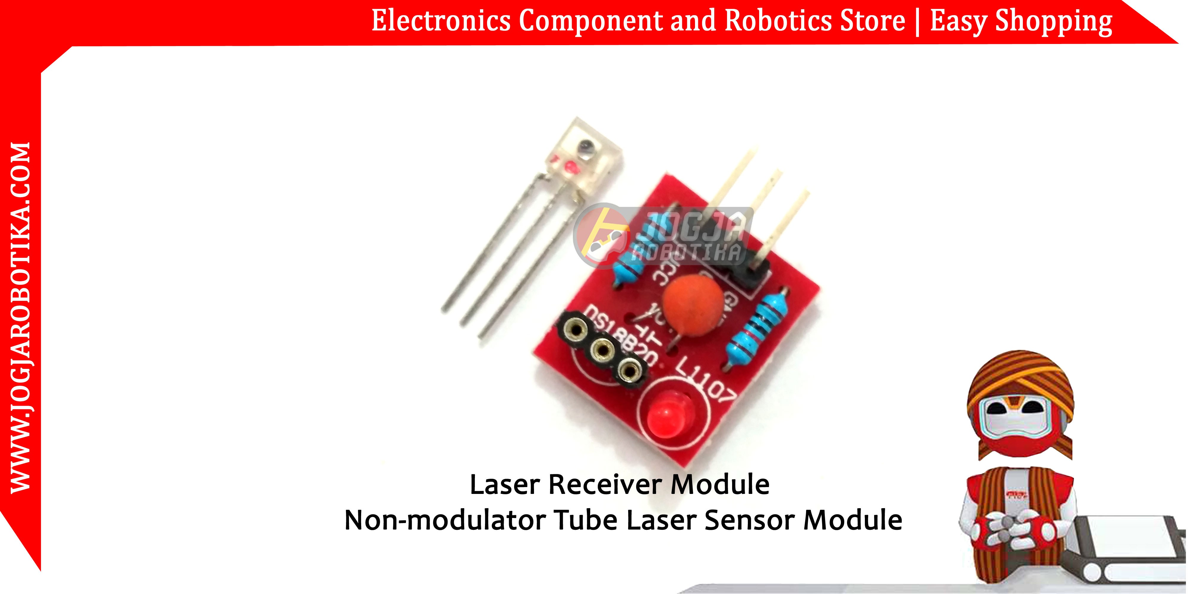 Laser Receiver Module Non-modulator Tube Laser Sensor Module