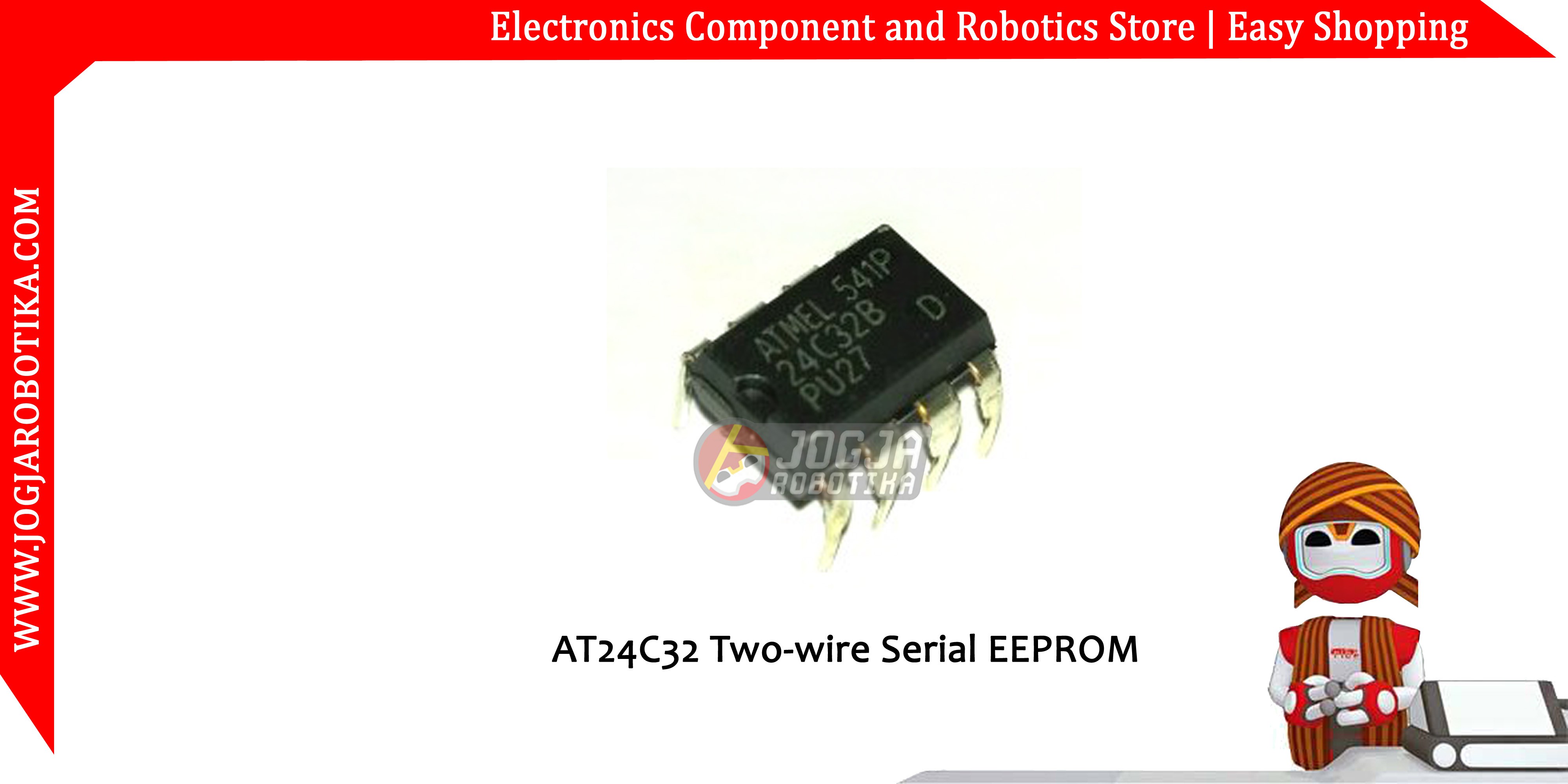 AT24C32 2-Wire Serial EEPROM DIP