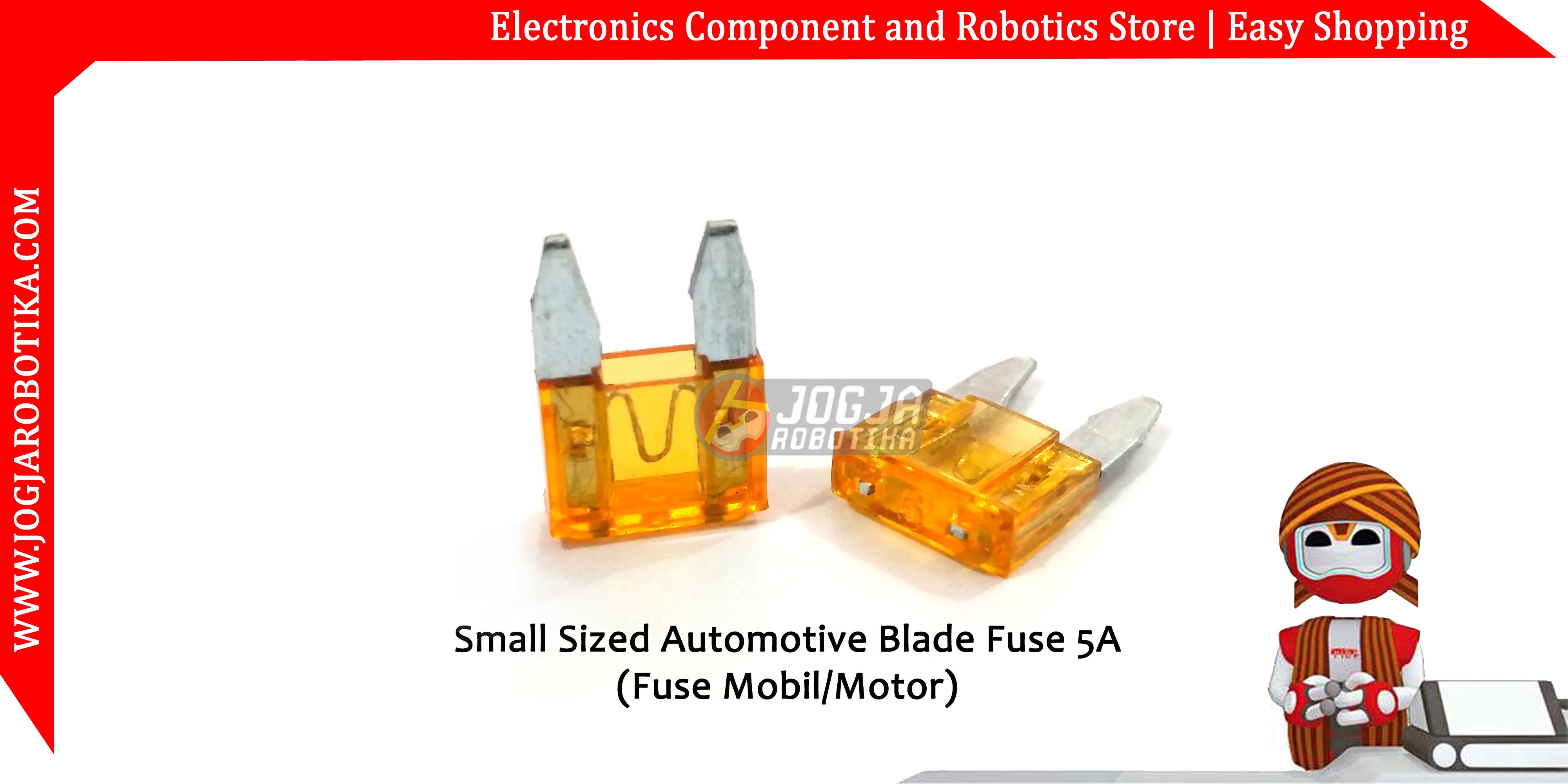 Small Sized Automotive Blade Fuse 5A