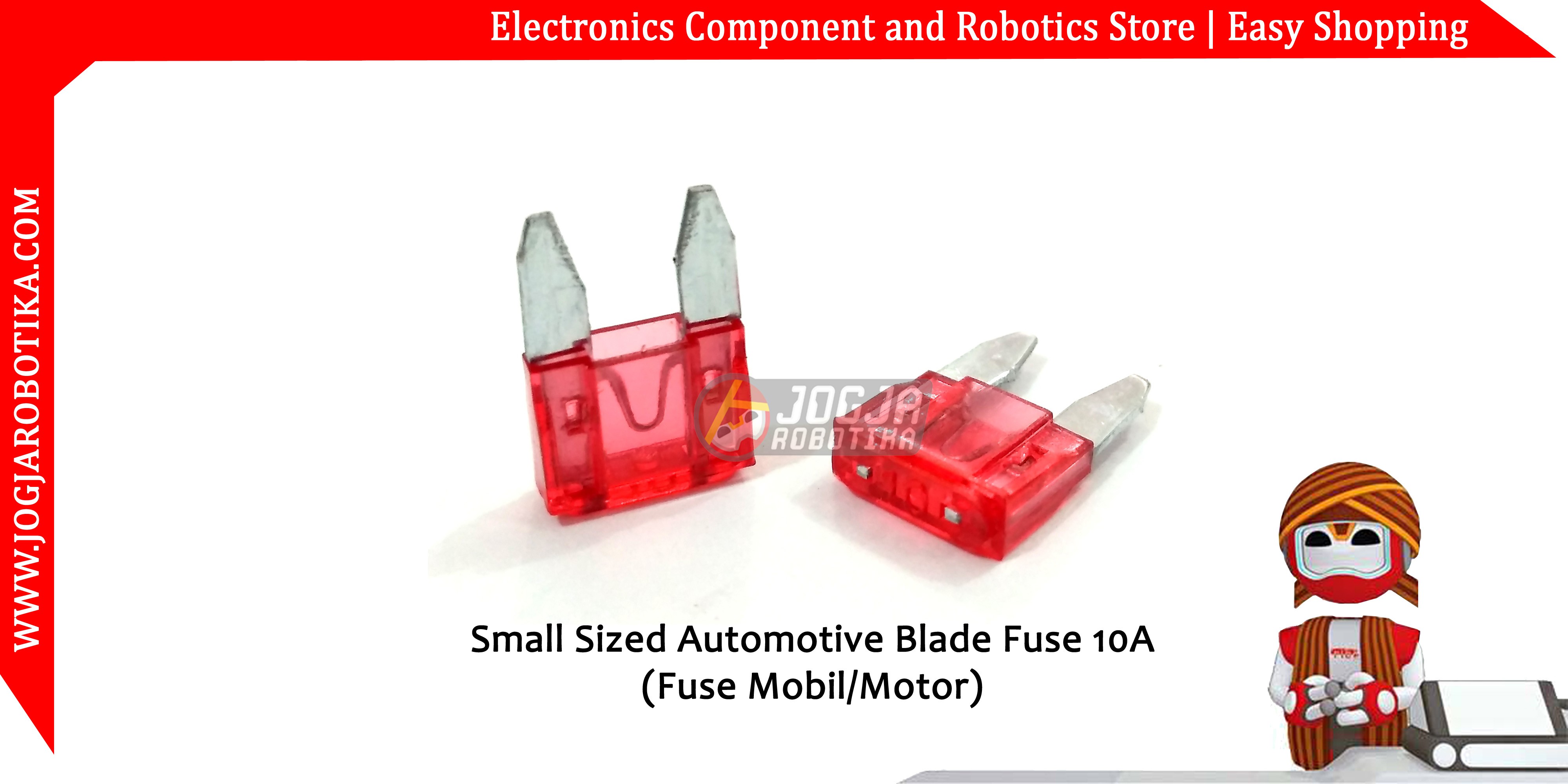 Small Sized Automotive Blade Fuse 10A