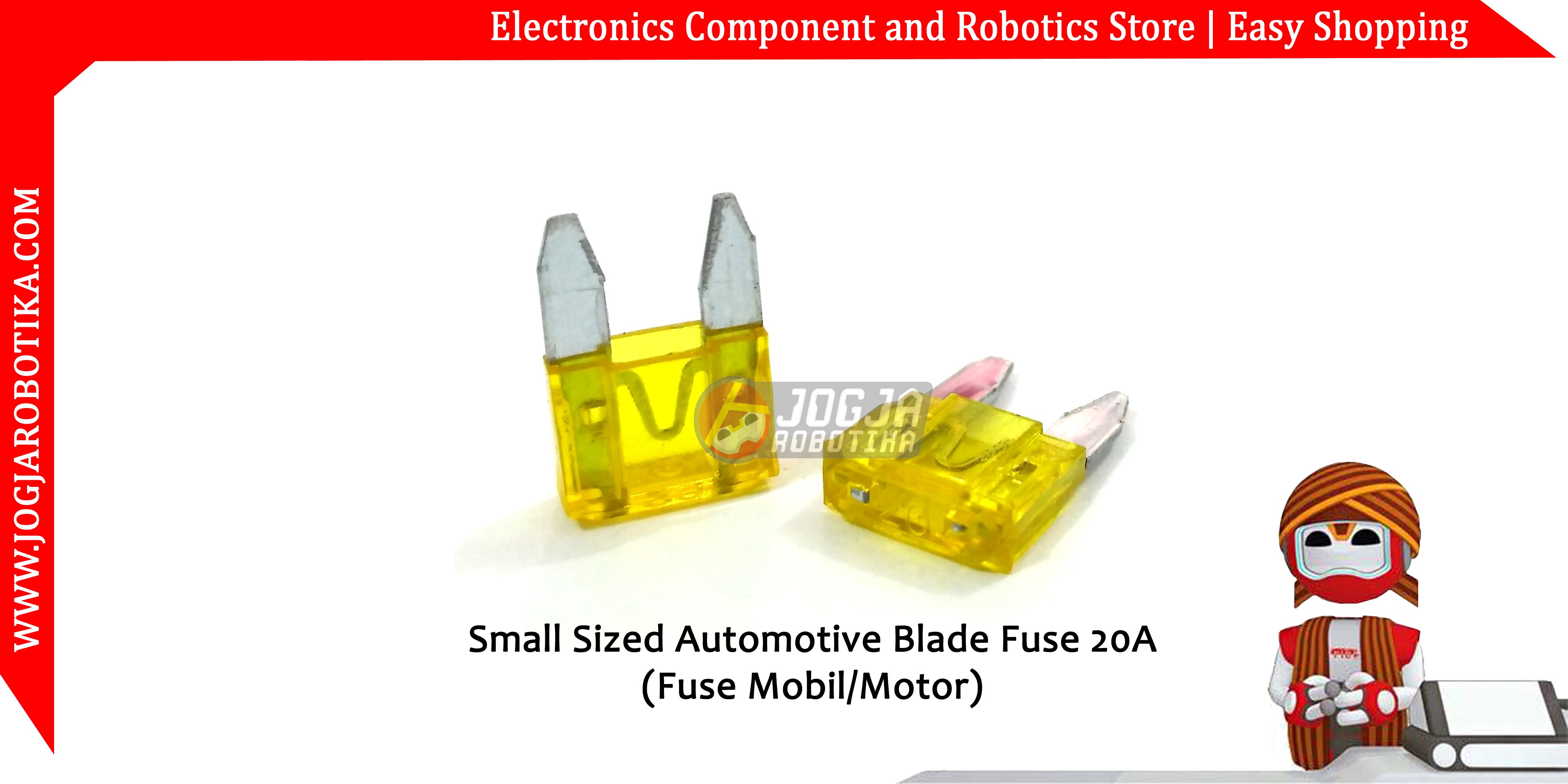 Small Sized Automotive Blade Fuse 20A